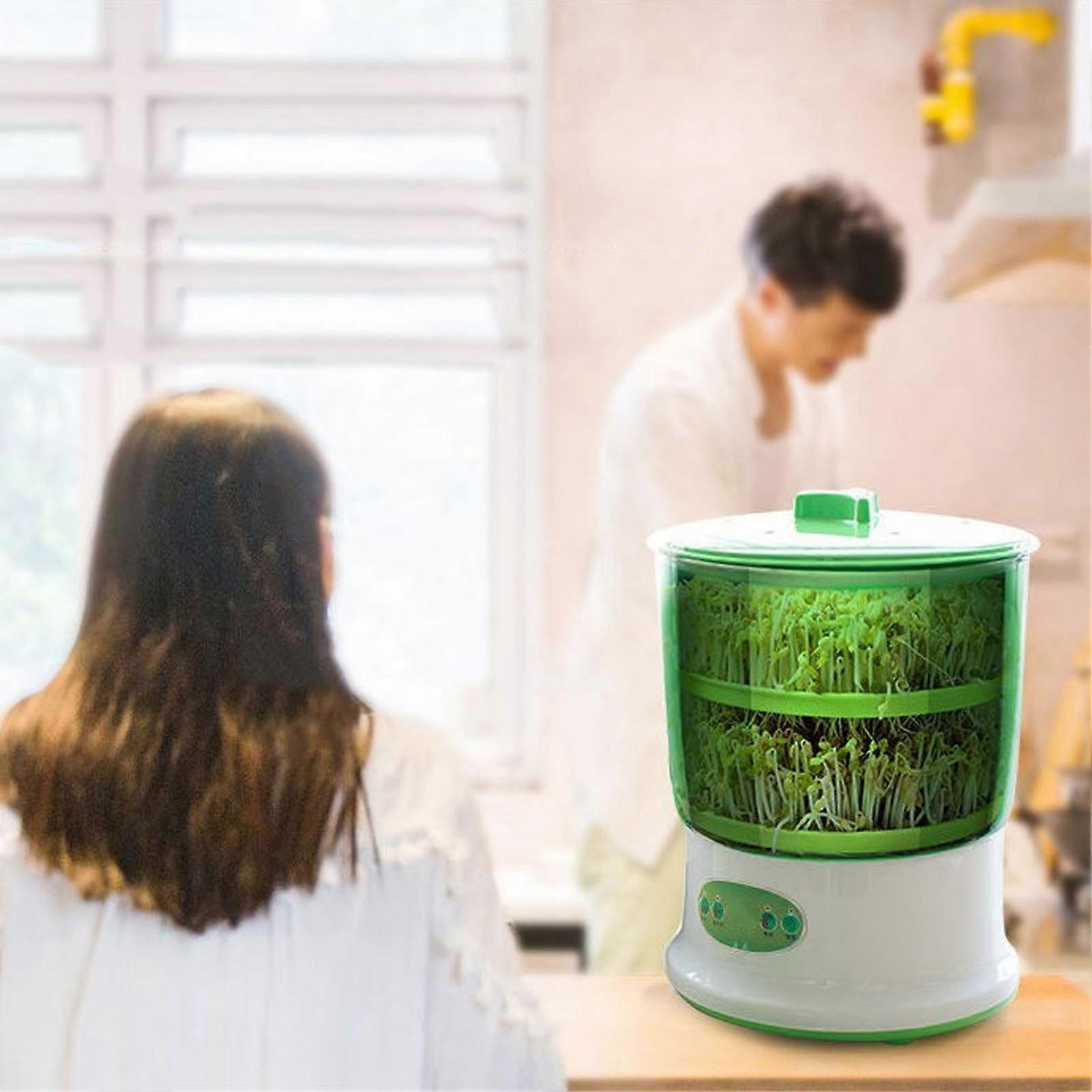 3-Layer Auto Bean Sprouts Machine 220V EU Plug 2.5-4 Days