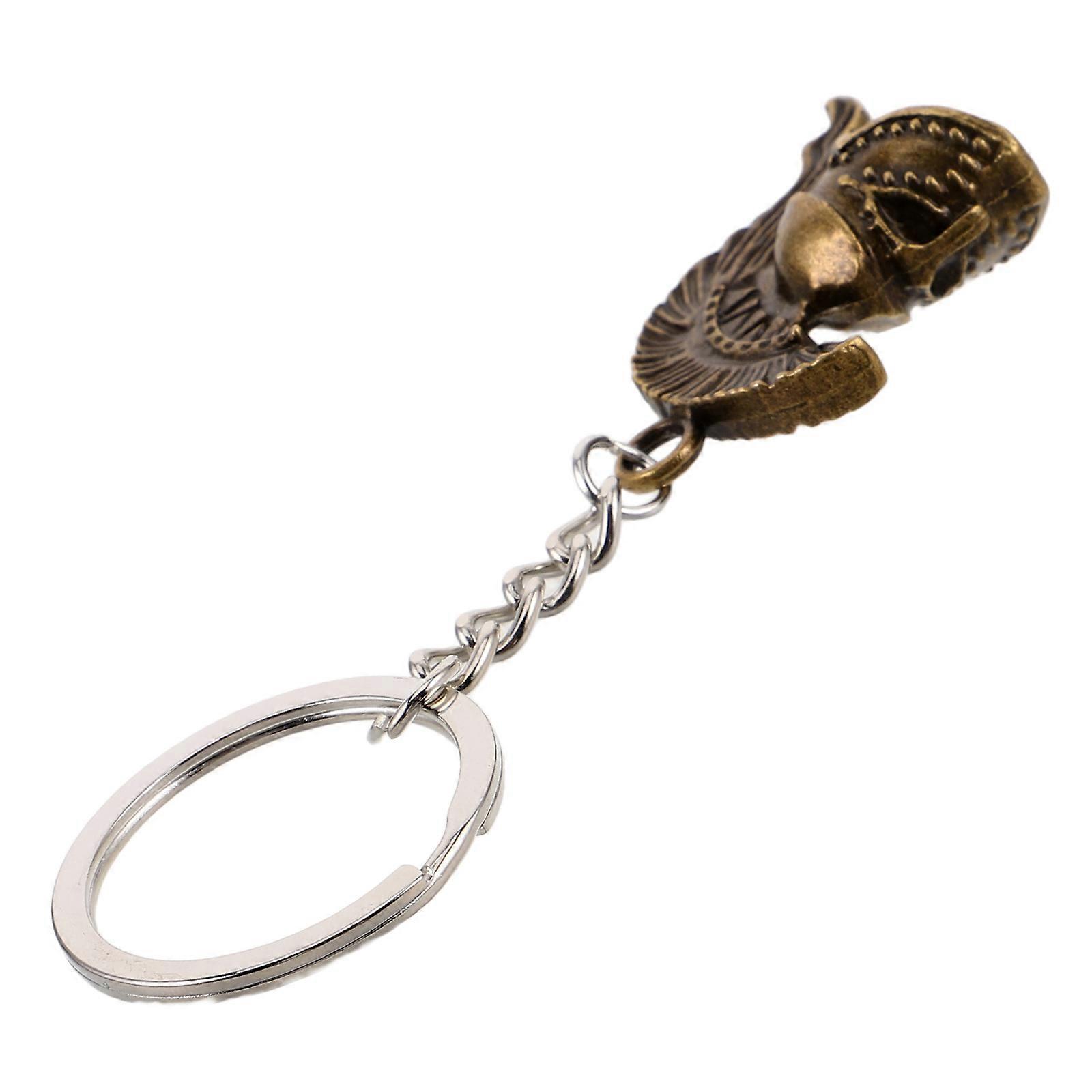 Keychain 3D Roman Shape Collection Gifting Decoration Zinc Alloy Golden Keychain 1Pack
