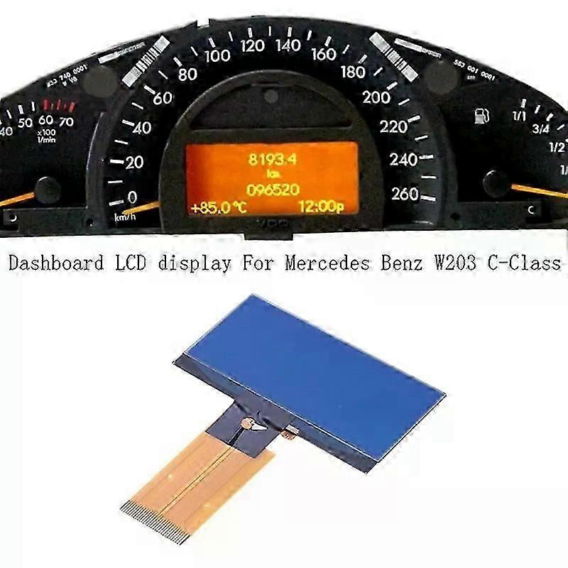 Tableau de bord Écran LCD Fit Pour Mercedes Benz W203 Classe C Écran LCD Combiné d’instruments Pixel