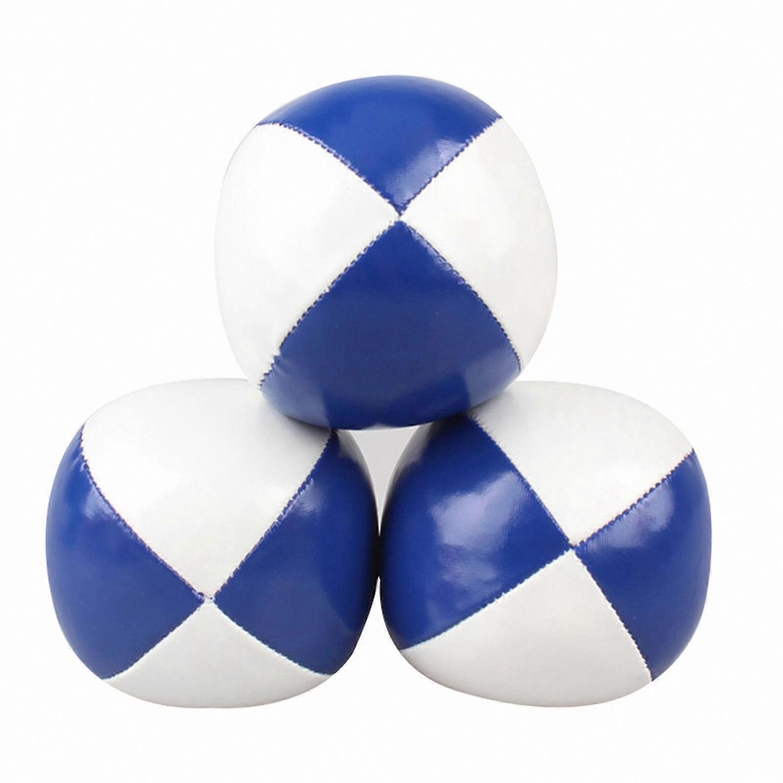 Leather Juggling Balls Set of 3 for Beginners and Adults