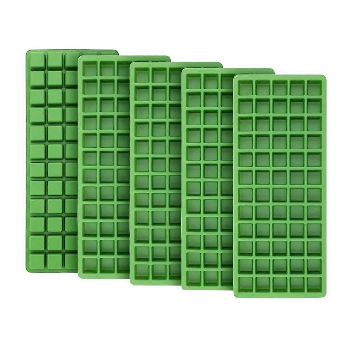 5 Pcs Silicone Food Molds for Freeze Dryer Medium Square Trays Dividers Food Mold