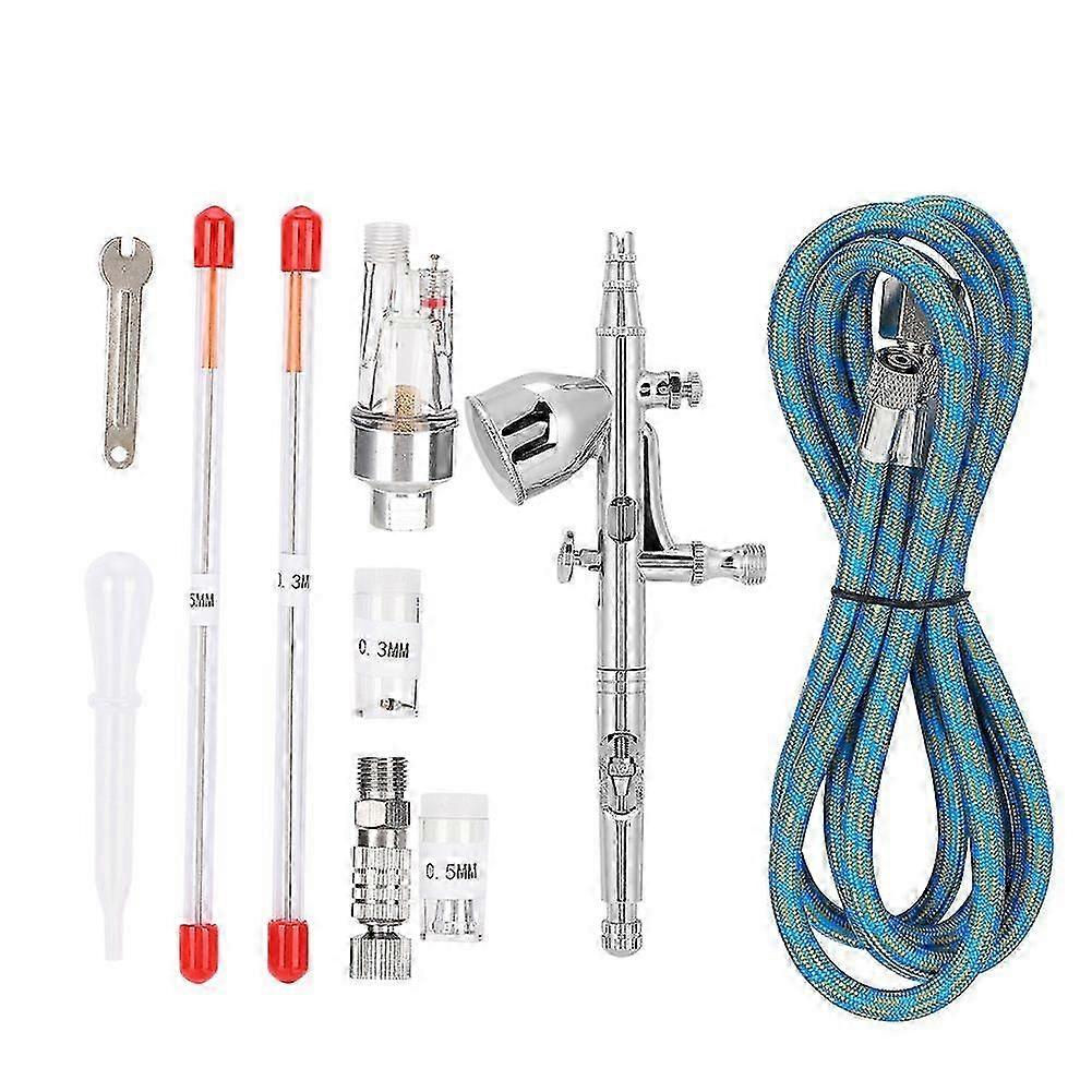 2025 Latest Model Model Airbrush Set Air Compressor Kit Craft Cake Paint Art