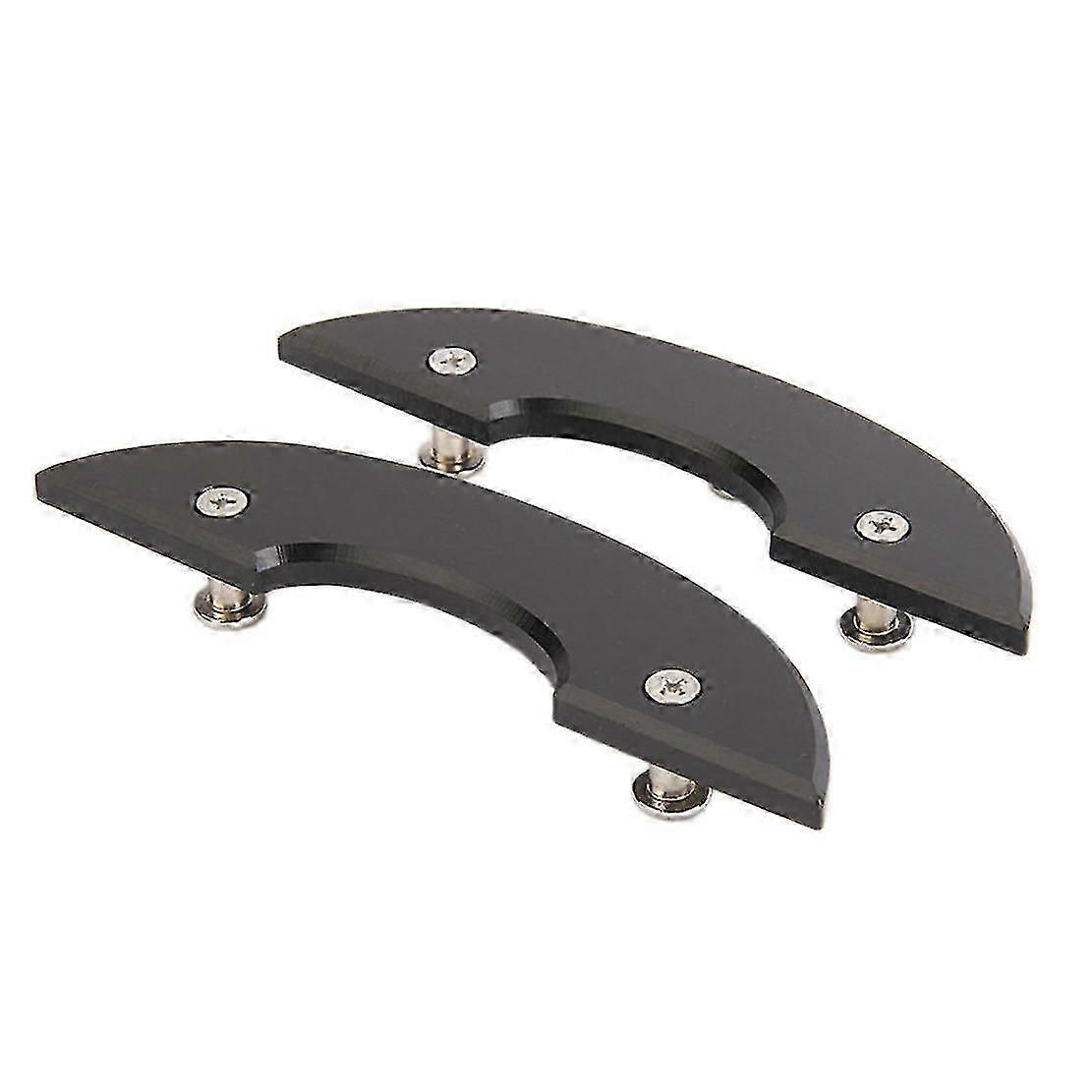 2pcs Skateboard Pointer Skateboard Deck Guards Head Protector Universal Board Longboard Protection (haoyi