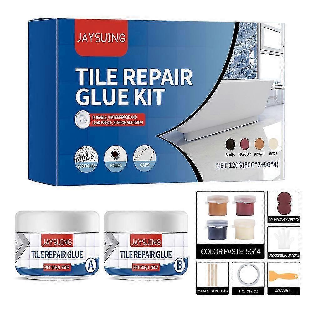 Quick-Drying Tile Repair Paste - For Ceramic, Marble, and Sink Crack Fixes