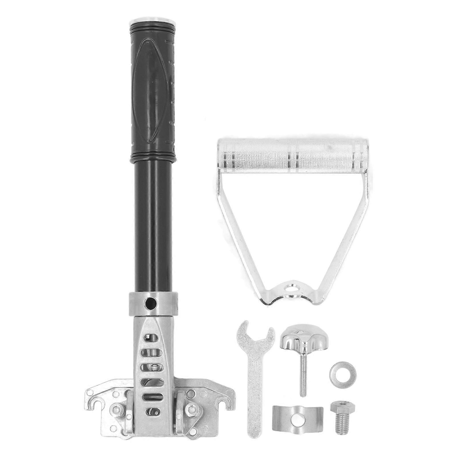 Poignée d'extension pour boîte plate pour cloison sèche, alliage d'aluminium, angle réglable, kit de poignée pour boîte de finition pour cloison sèche