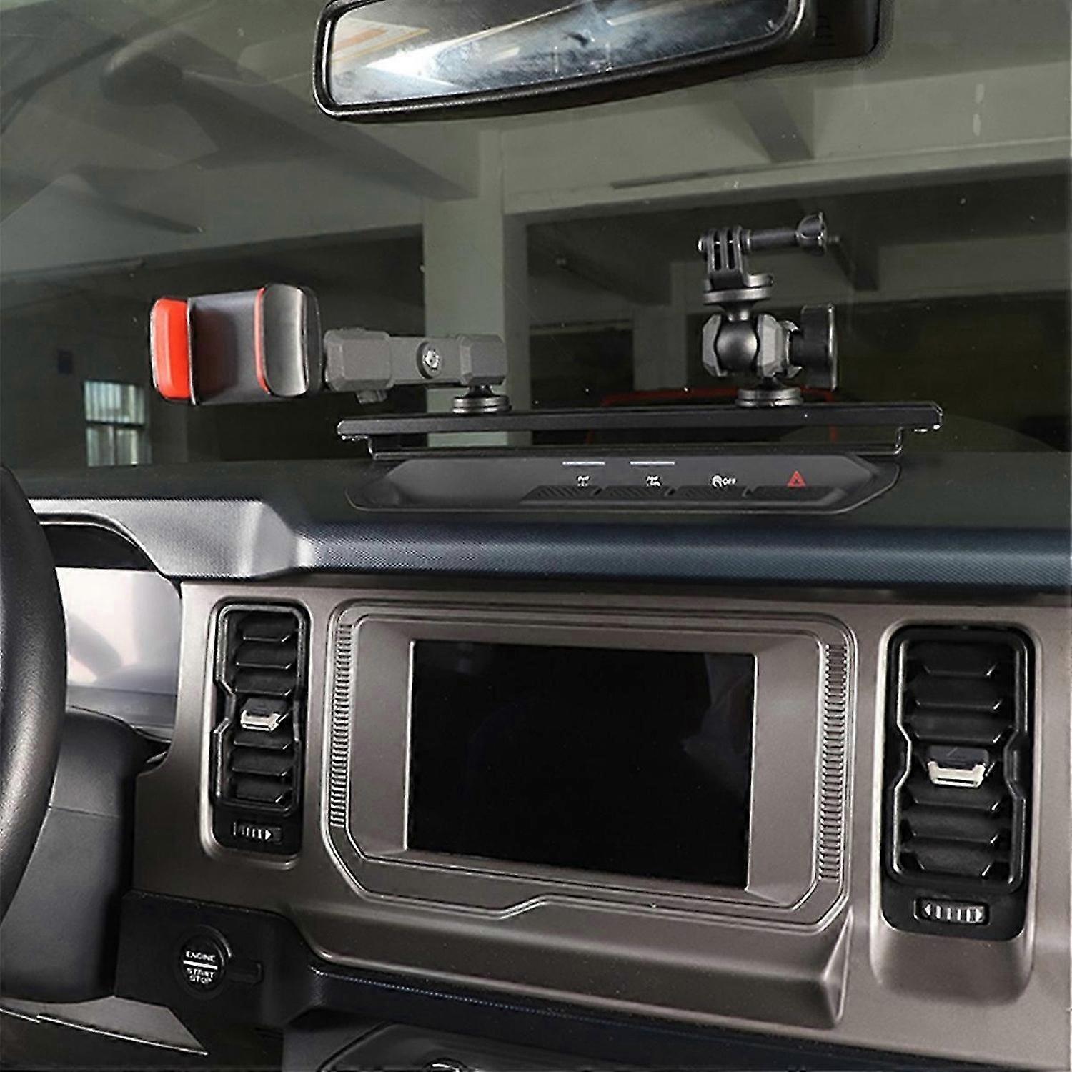 Dash Phone Holder Camera Mount for Ford Bronco 2021-2024
