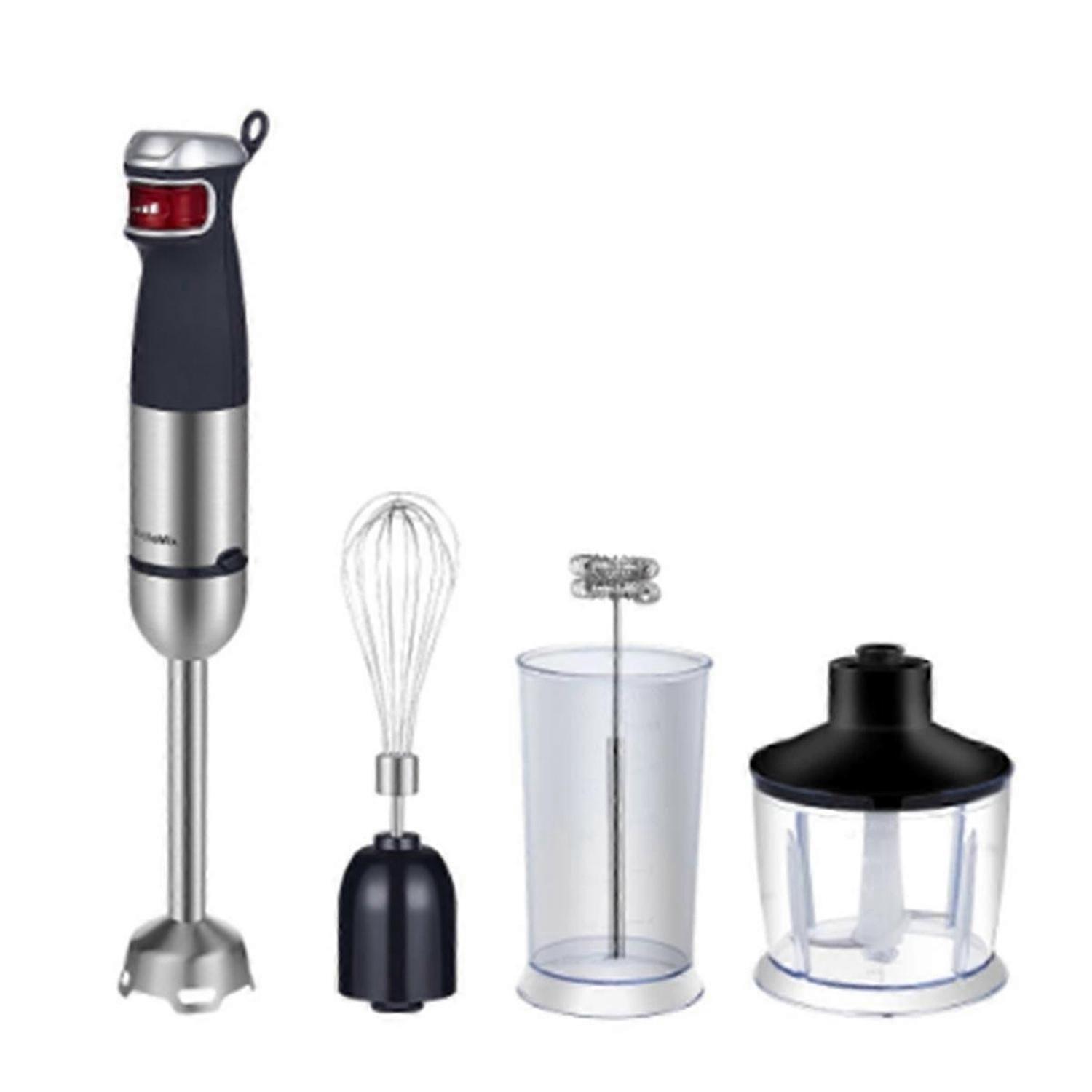 BioloMix Electric Hand Held Stick Blender 5-in-1 Multi-Purpose Immersion Hand Blender 1200w High-Pow