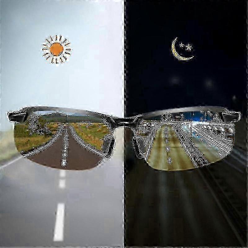 Polarized sunglasses for men - color-changing for driving