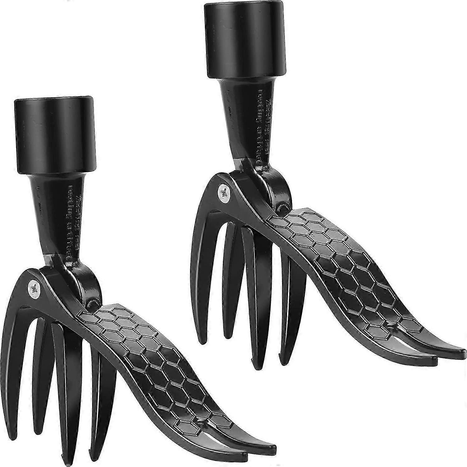 Manual Long Handle Vertical Weeding Shovel Clip Tool 2 pieces