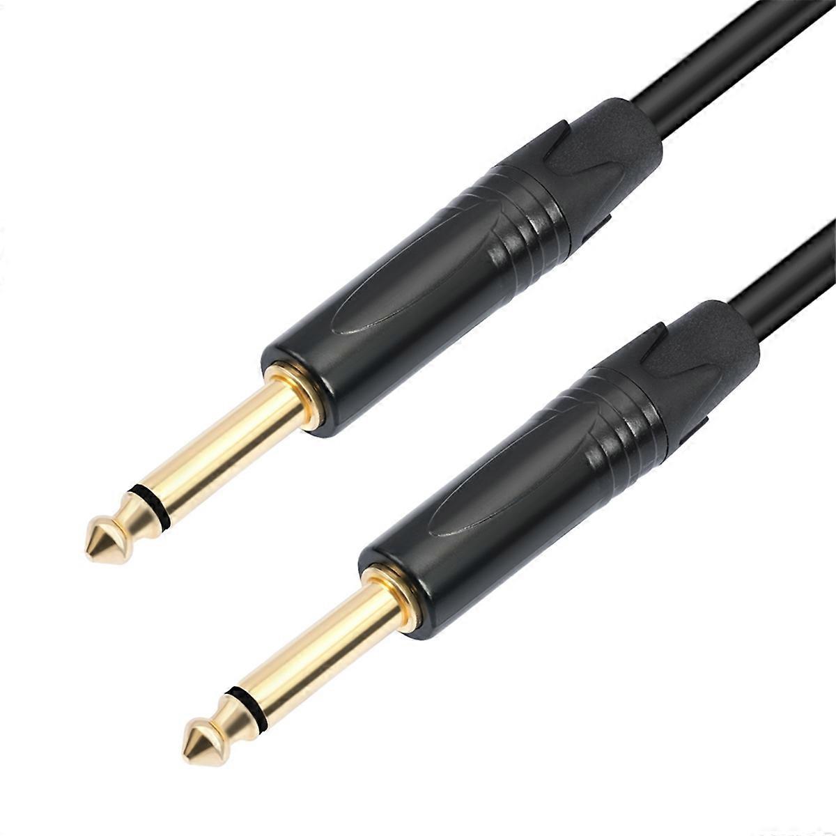 1/4Guitar Cable Male To Male /TRS Balanced Stereo Audio Cable 300cm