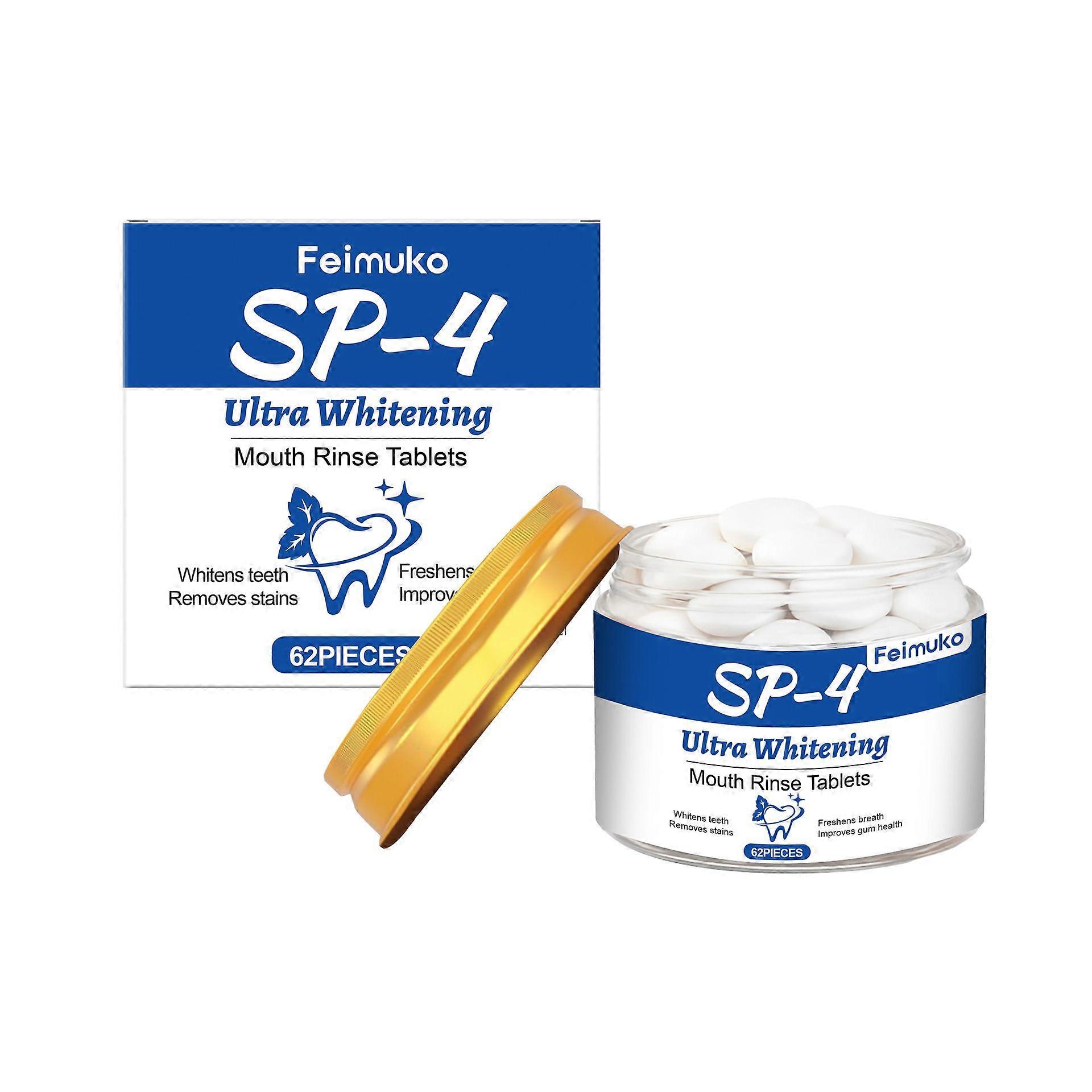 unbrand SP-4 Probiotiques et pastilles de dentifrice à l’hydroxyapatite - Réparateur d’émail reminér