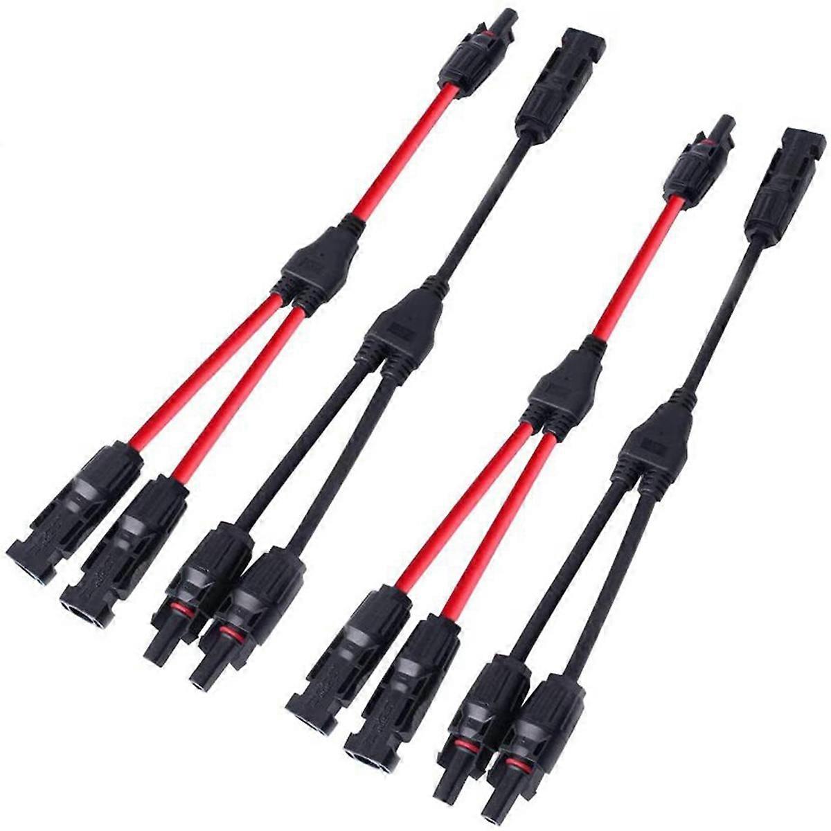 Power Solar Connector Y-Branch Cable, Solar Cable Parallel Adapter