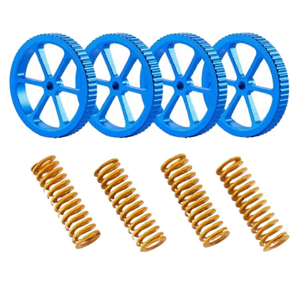 Upgrade Springs Kit Hot Bed Leveling Kit for 3/V2/Pro/ 3 S1/Pro/Plus/ 3 Neo/Max Neo 3D Print