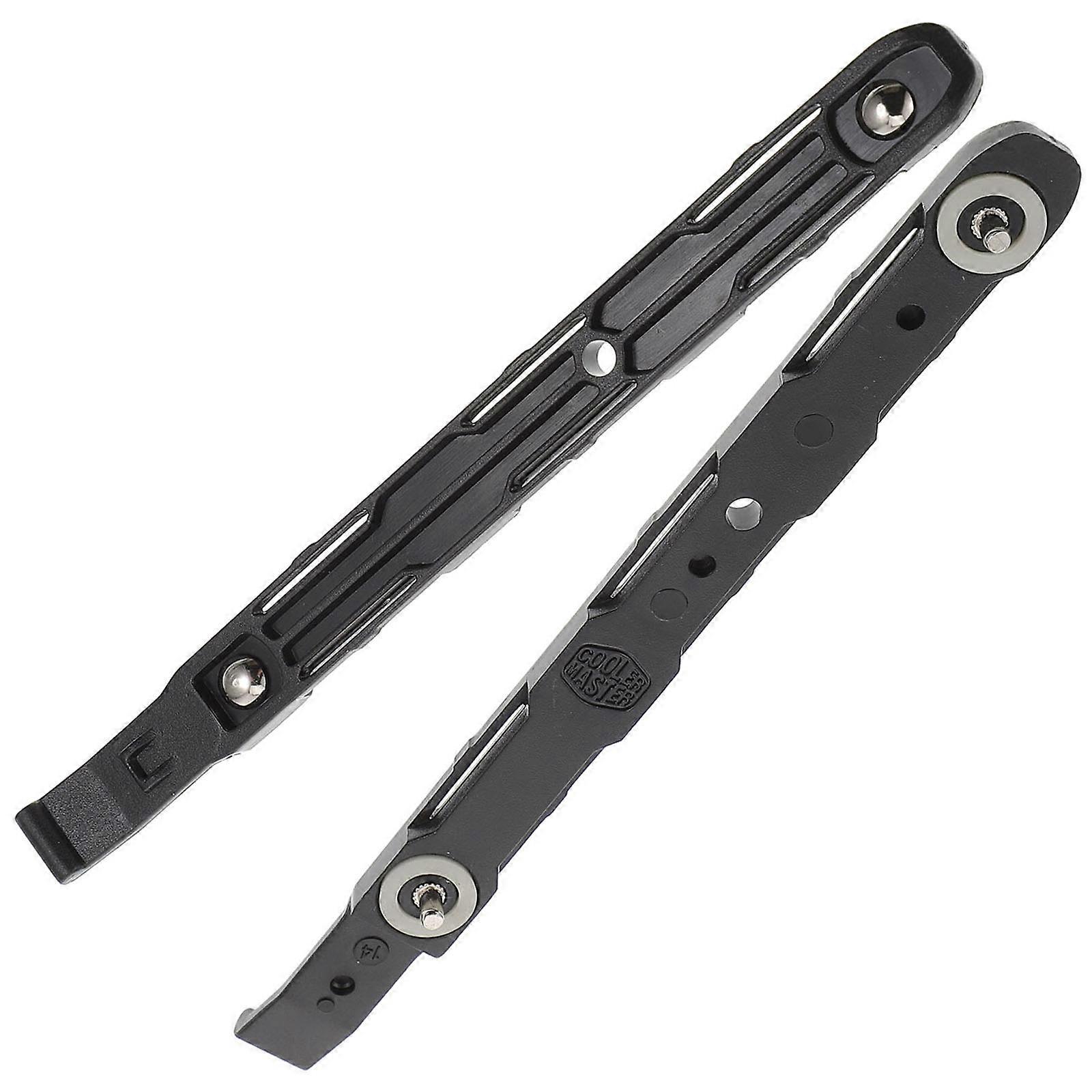 Plastic Rail for Hard Drive Mounting 3.5-inch Tool-free Installation 5 Pairs Black Stabilize Hard Disk Drives