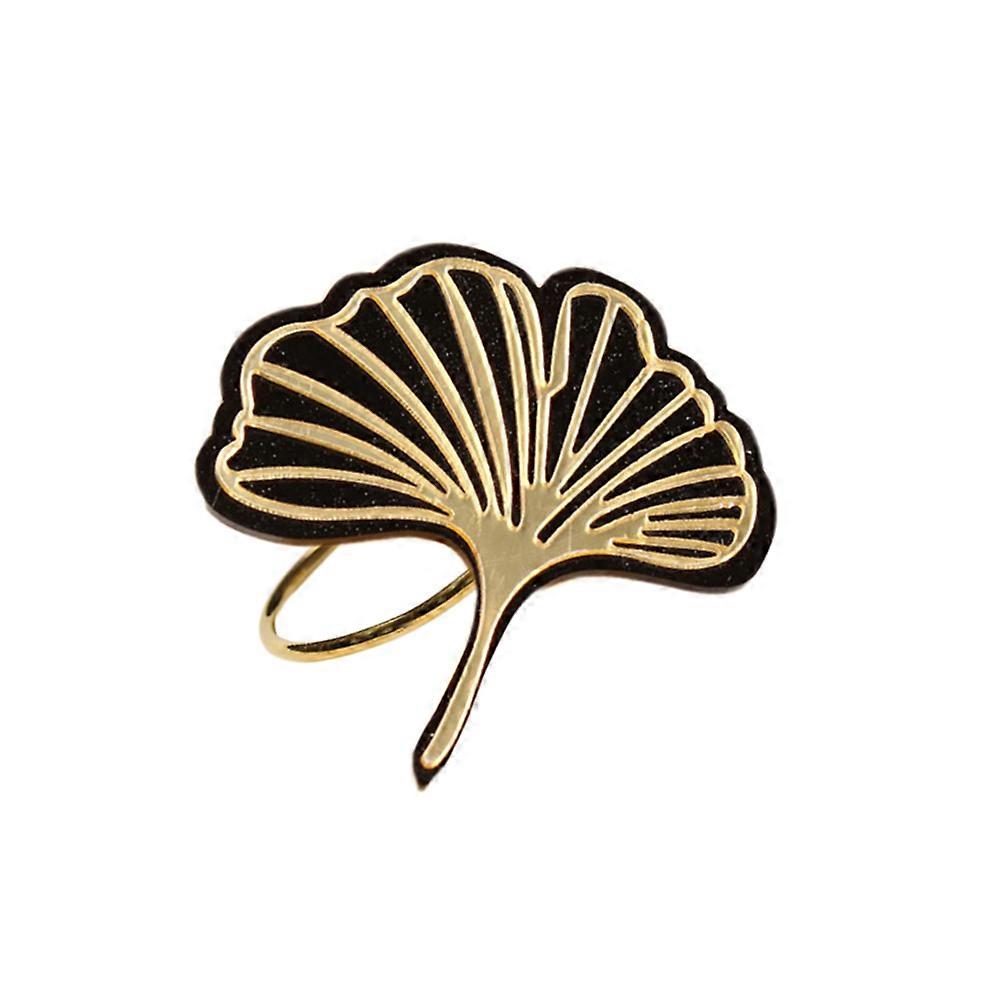 Decorative Napkin Ring Golden for 12Pcs Party Table