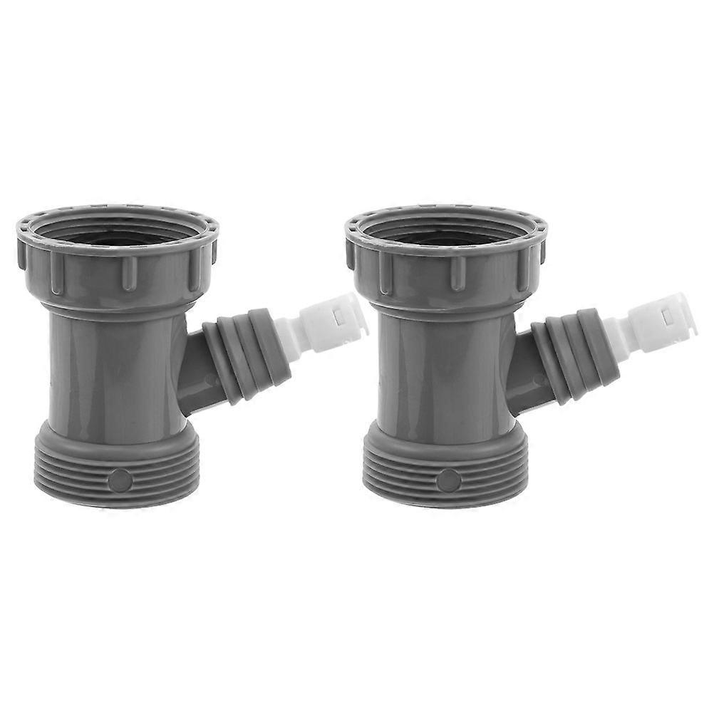 Kitchen Sink Pipe Adapter for Washing Machine Waste Pipe Extension Connector 8Pcs