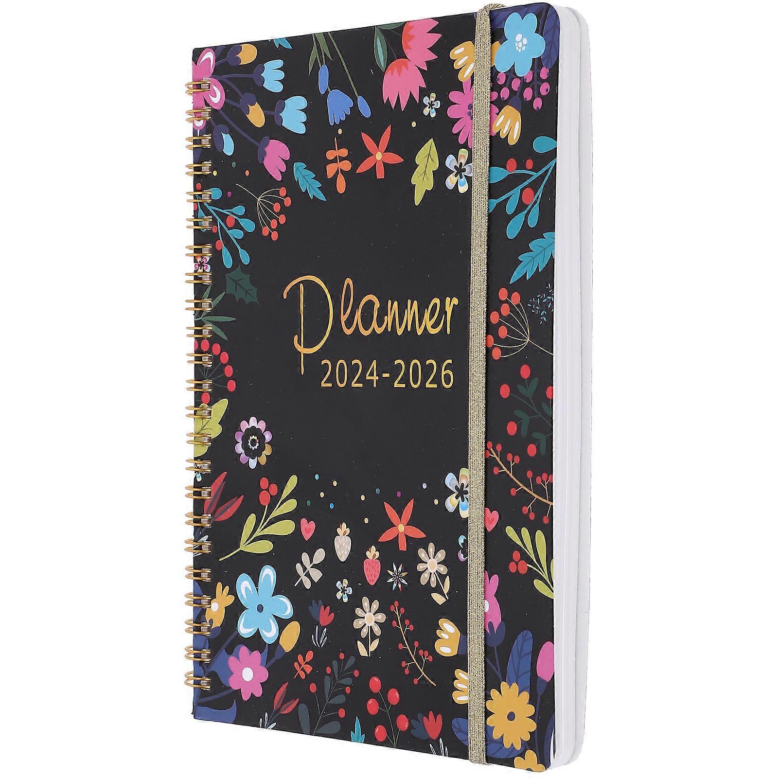 Planner Notebook for Budget Binder with Coil Design 4Pcs 1 Book Notepad