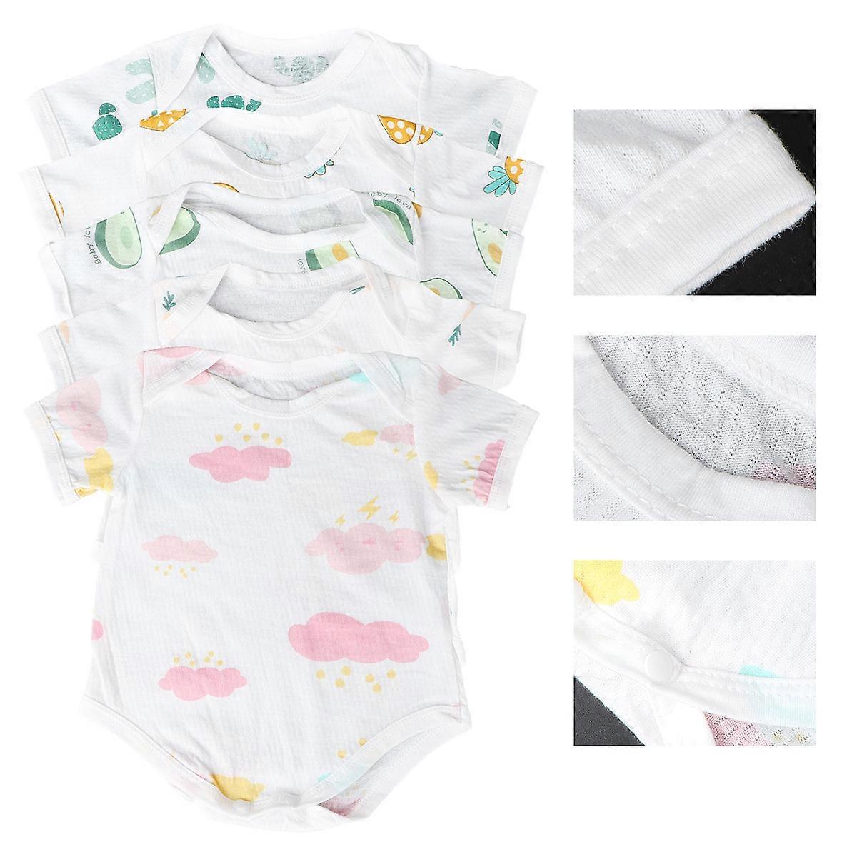 Summer Jumpsuit for Baby Short Sleeve Jumpsuit Set Containing 1Set