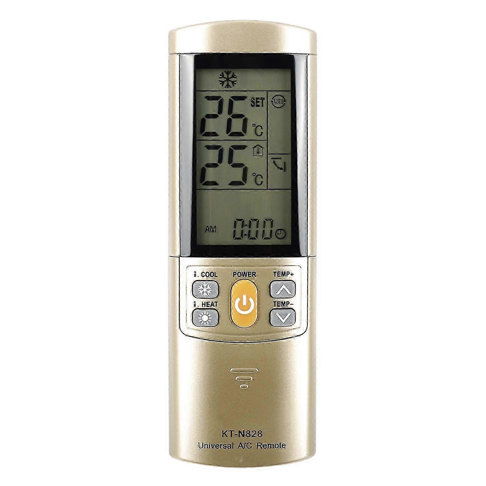 25-26 Durable Plastic Air Conditioner Controller Universal Ac Remote Control Kt-n828