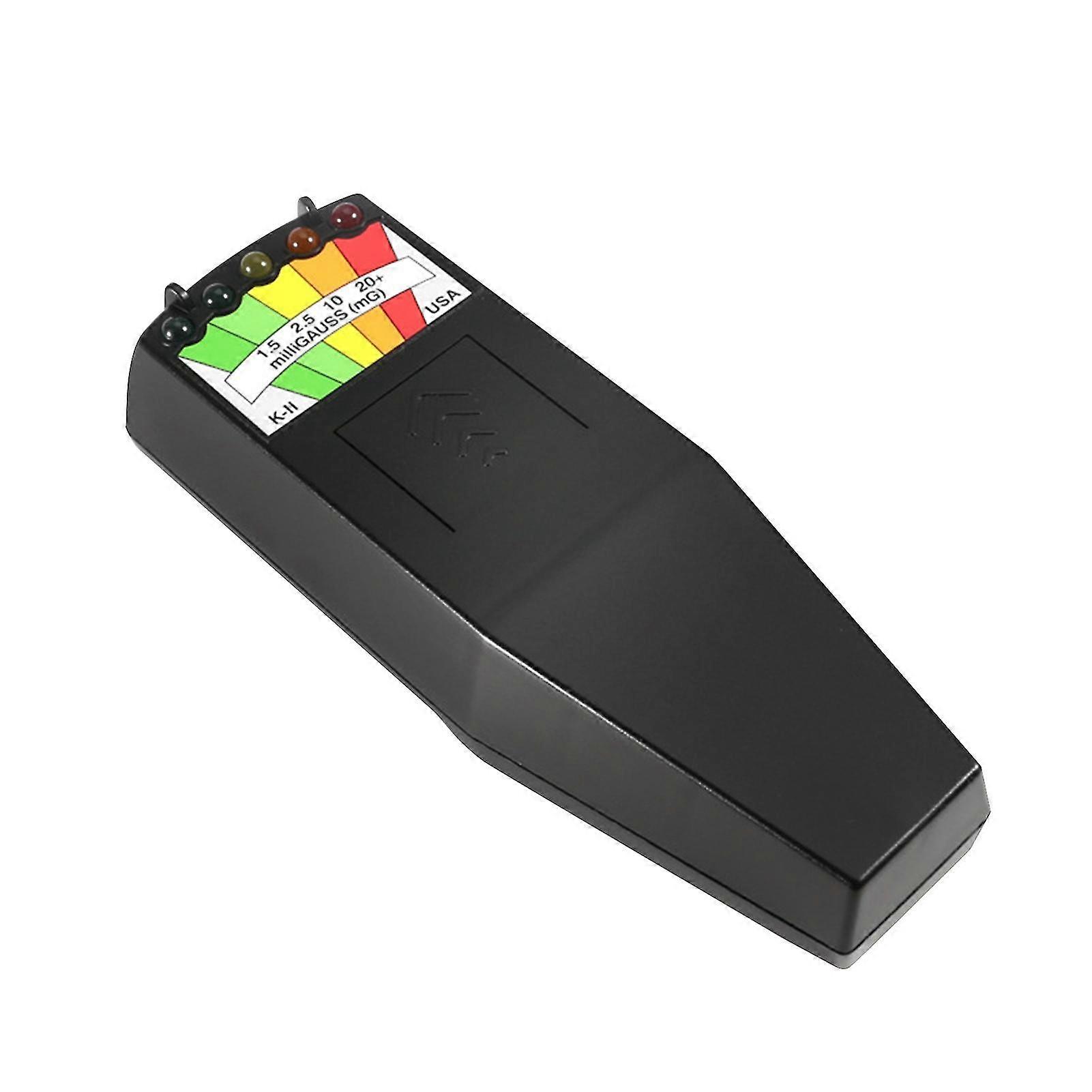 2025 Fiauli K2 Radiation Detector Portable 5 LEDs Meter Portable EMF Reader for Electromagnetic Testing