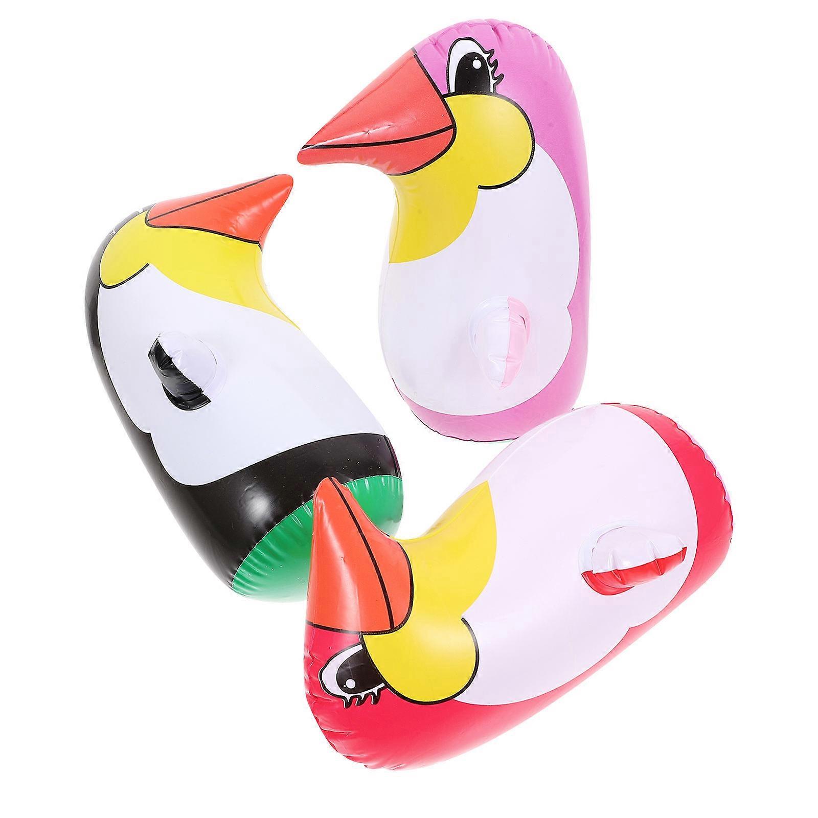 Inflatable Penguin Toy Kids Punching Toy Set 12Pcs Fun Party Accessory