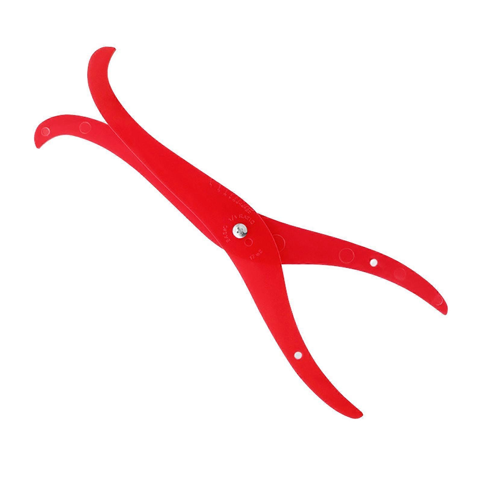 Clay Measuring Pottery Tool Easy Clean Bent Leg Caliper for Shaping Modeling