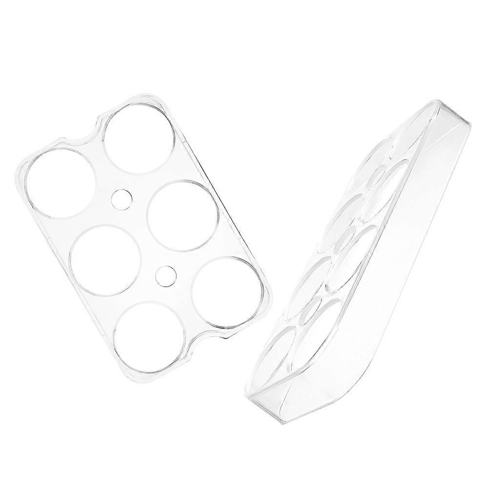 Plastic Egg Holder for Fridge Organizer with 10Pcs for Kitchen Use