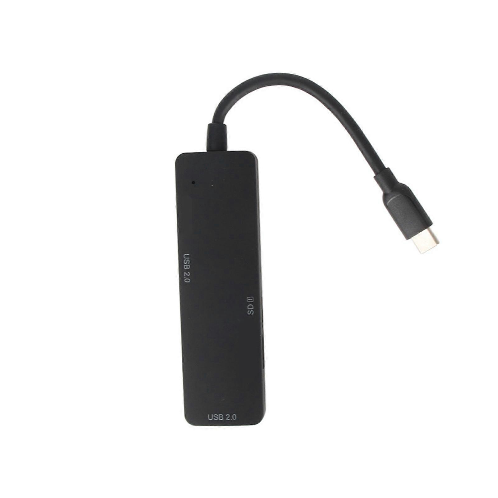 5 in 1 USB C Hub 5Gbps Plug and Play Type C Docking Station Multiport USB C Adapter for PC