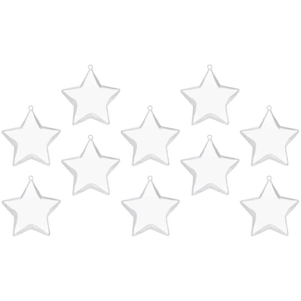 Christmas Clear Ornament Balls for Tree Hanging 40Pcs Plastic