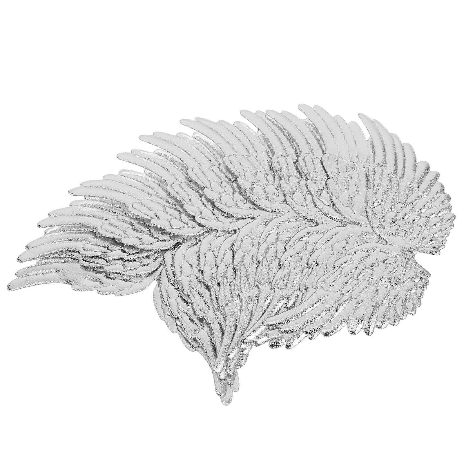 120Pcs Silver Mini Wing DIY Accessory for Costume Decoration