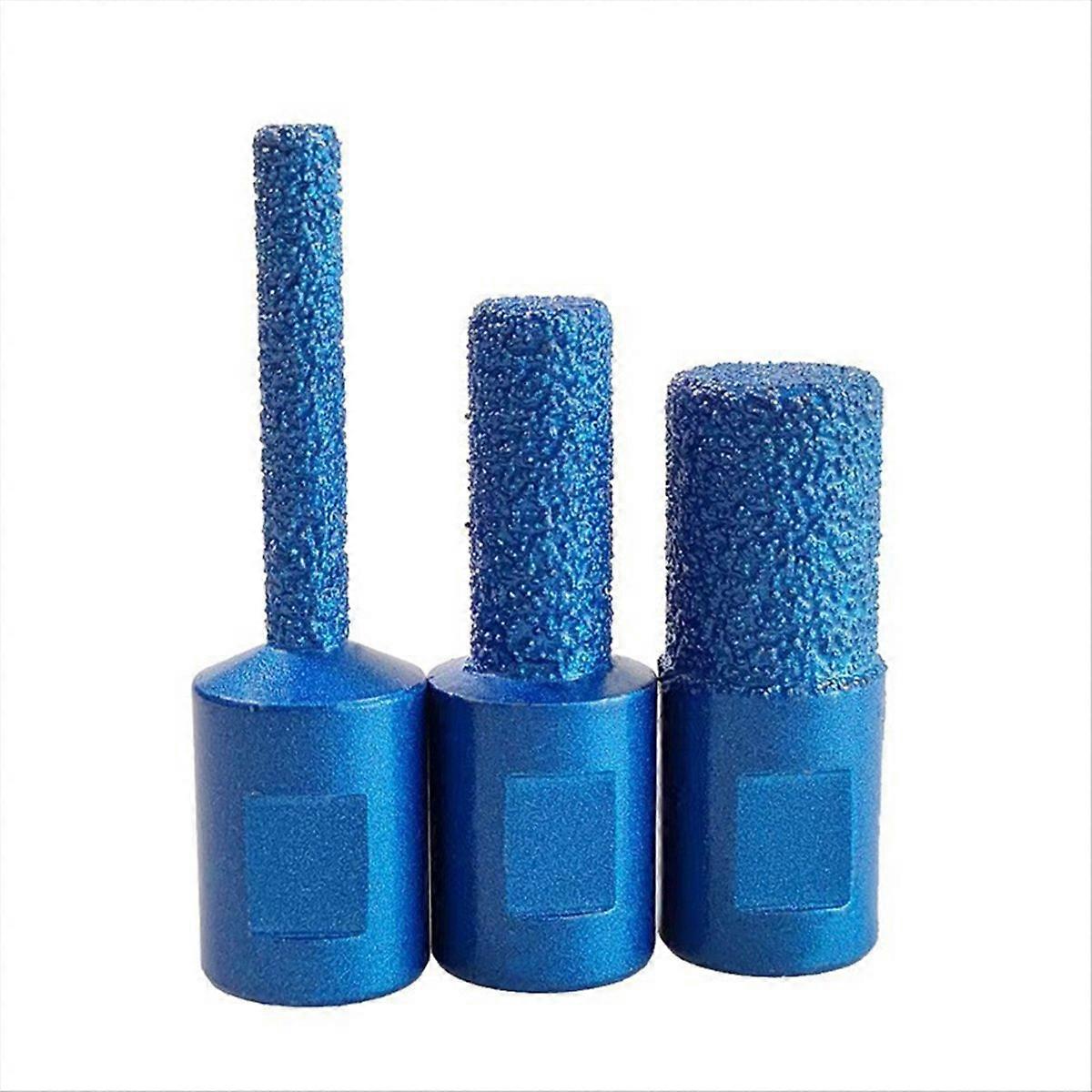 3PCS M10 Thread Brazed Milling Cutter High-Quality Diamond Drill Bit