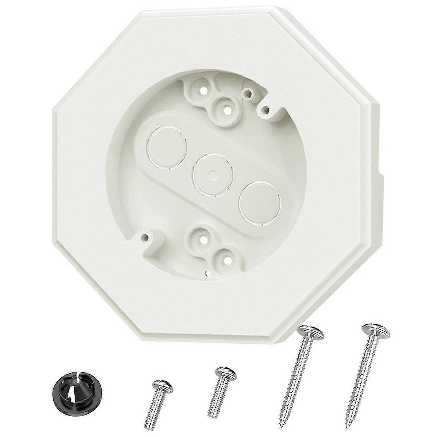Octagon Siding Mounting Kit, 8141 Vertical Siding Lamps Mounting Plate Siding Light Blocks for 1/2in