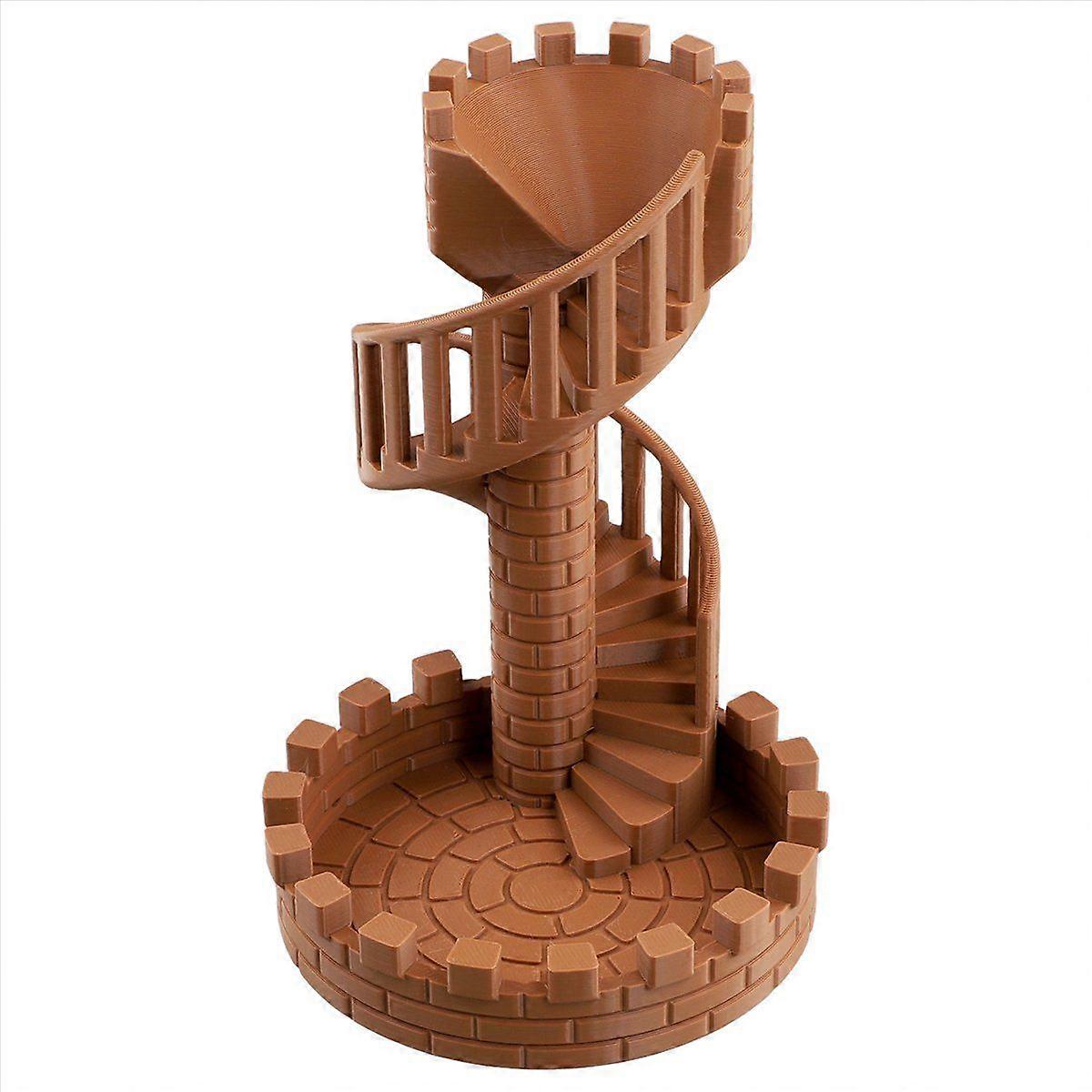 Dice Tower Bricks Castle Dice Tower Dice Rolling Tray Tower - Perfect