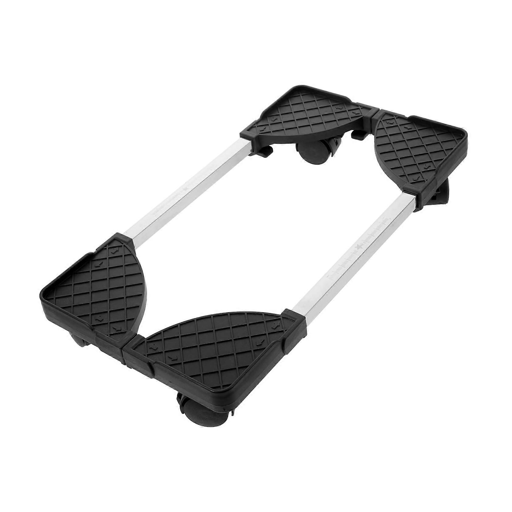 Rolling Computer Tower Stand Wheels Black Expandable CPU Holder For Desk Use Home Office AntiCorrosion Mobile Case