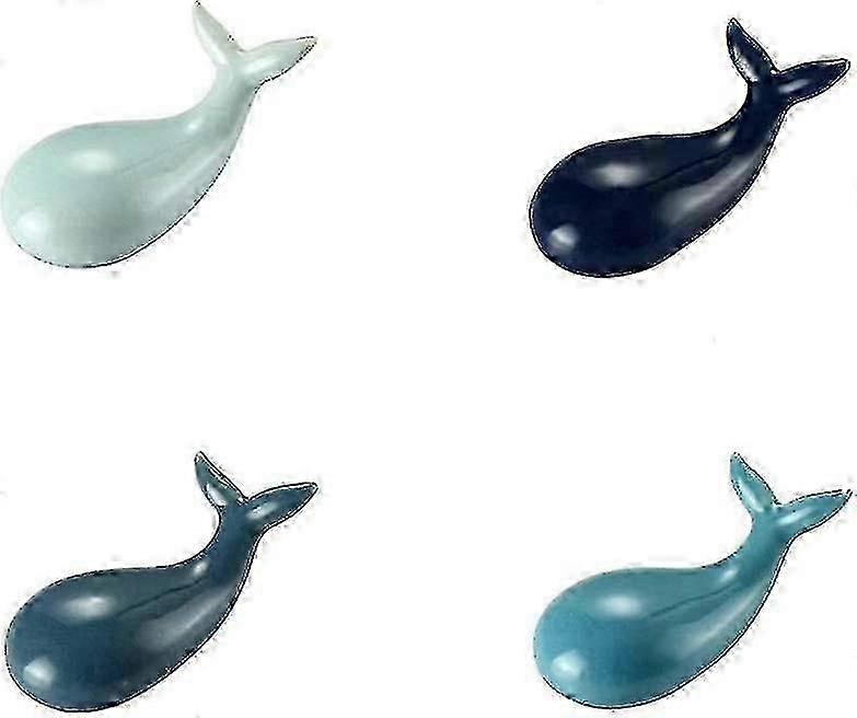 Chopsticks Rest, Ceramic Cute Whale Holder for Spoon Fork Knife