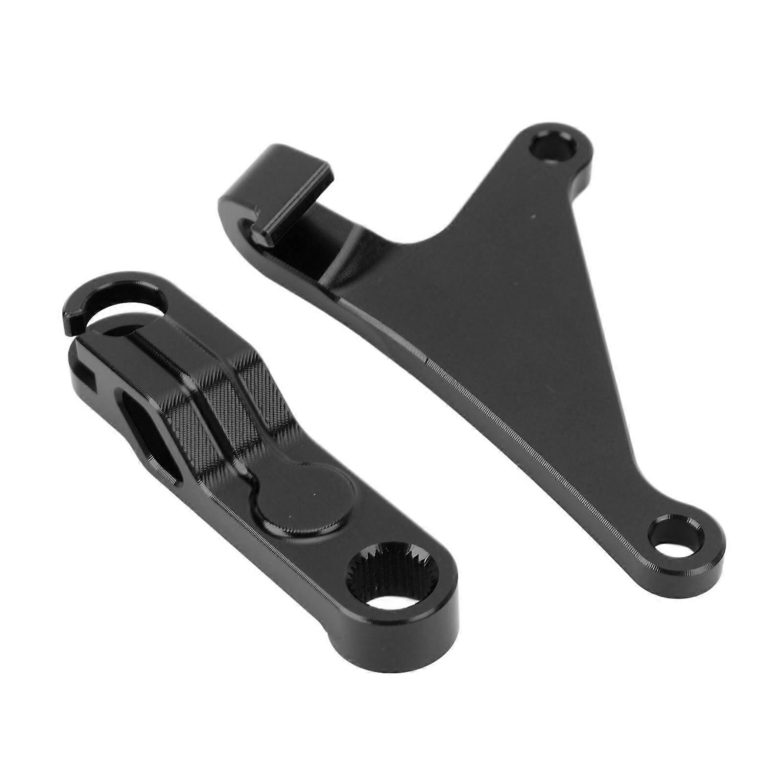 Clutch Arm Extension Lever Bracket Reducing Clutch Force Increasing Friction Area for Tenere 700 XTZ700 YZF R7 XSR700 MT‑07 Black 