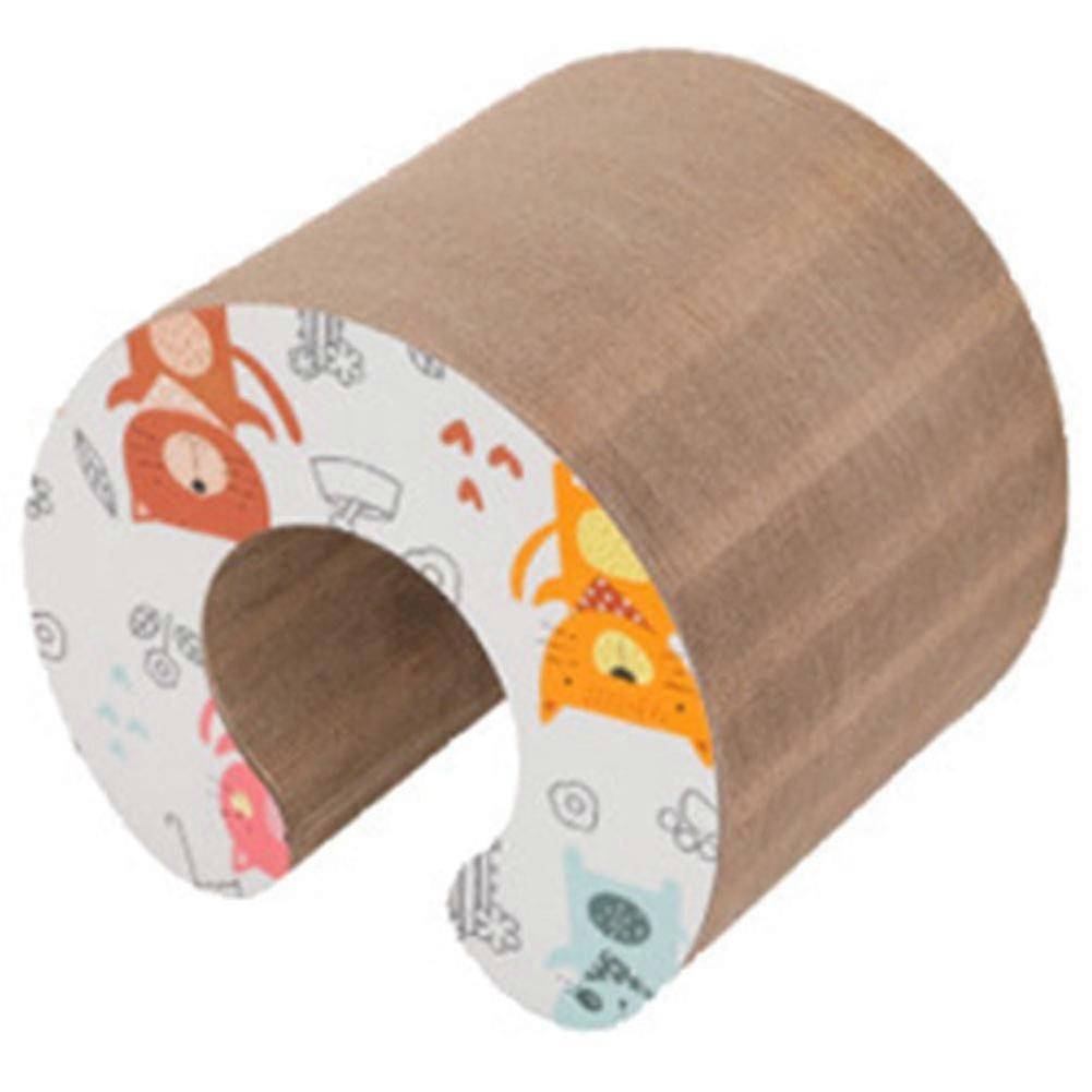 Kitty Kurlz Cat Toy - Magics Organ Cat Scratching Board, Interactive Scratch Pad, Foldable Accordion Cat Toy