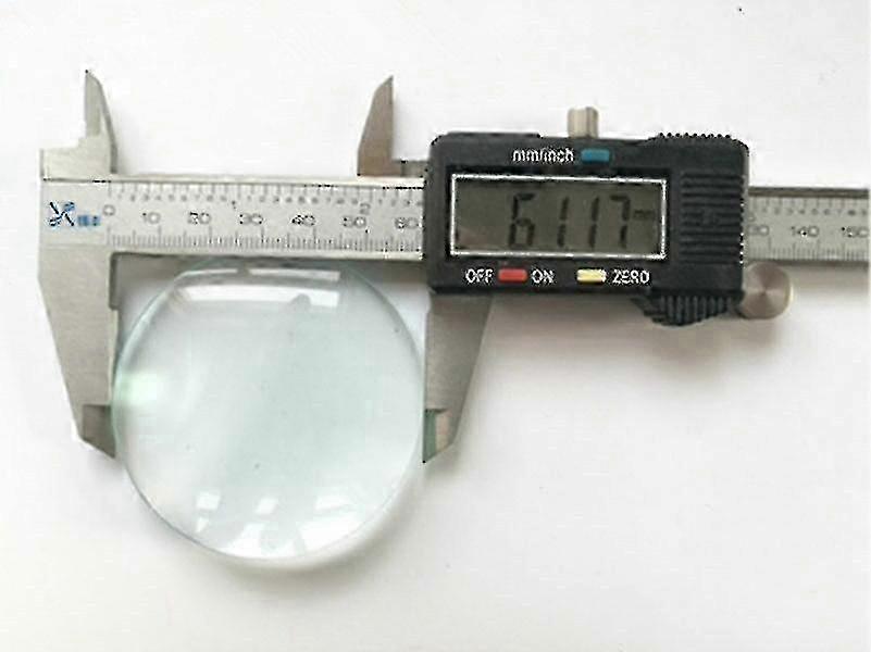 DIYプロジェクト用の光学ガラスレンズ - 50mmから100mmの凸型拡大鏡
