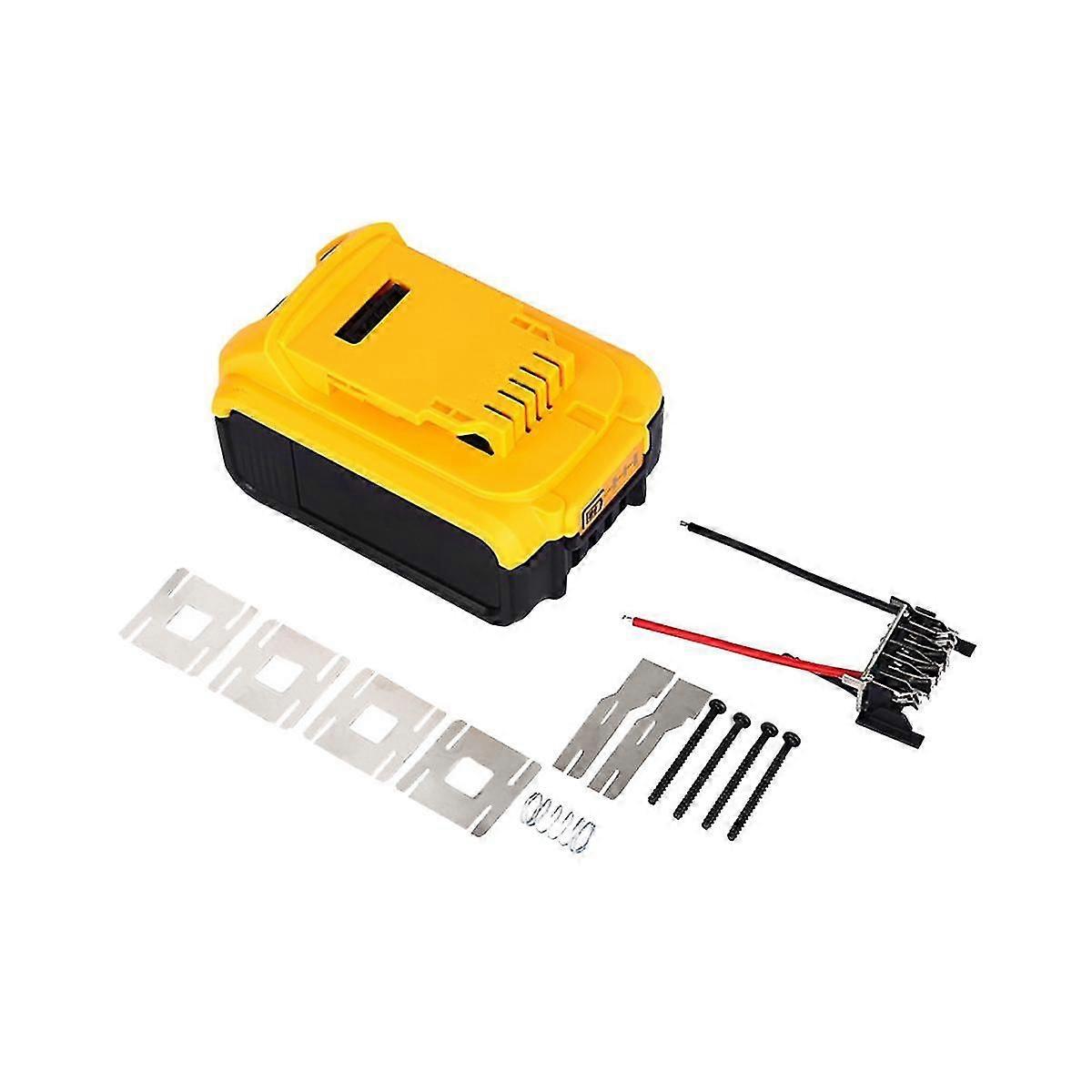 Battery Plastic Case+18650 Lithium Battery Protective Board For Battery Tool 5-cell Battery Case Ci