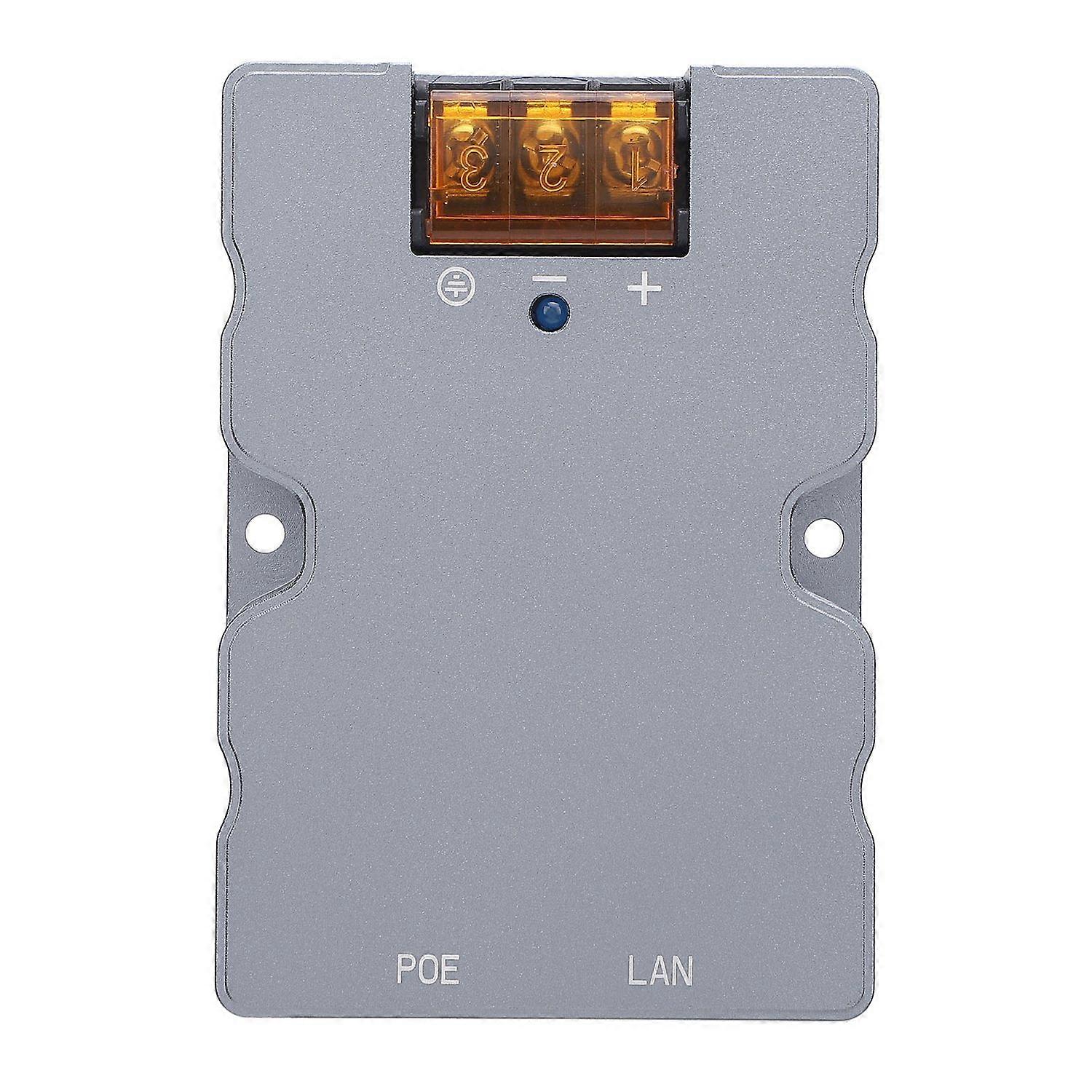 GigE Passive PoE Injector 48-57V 6A 320W High Power PoE Gigabit Ethernet Injector Compatible 10Mb/s 