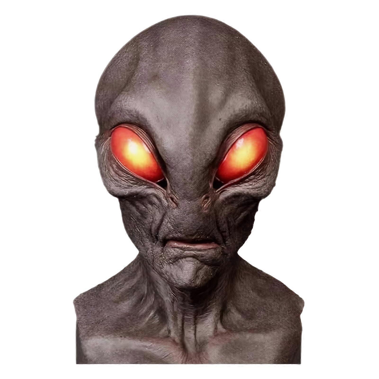Halloween Simulation Latex Mask Alien Look Adult Size Pinkeye Variant Halloween Themed