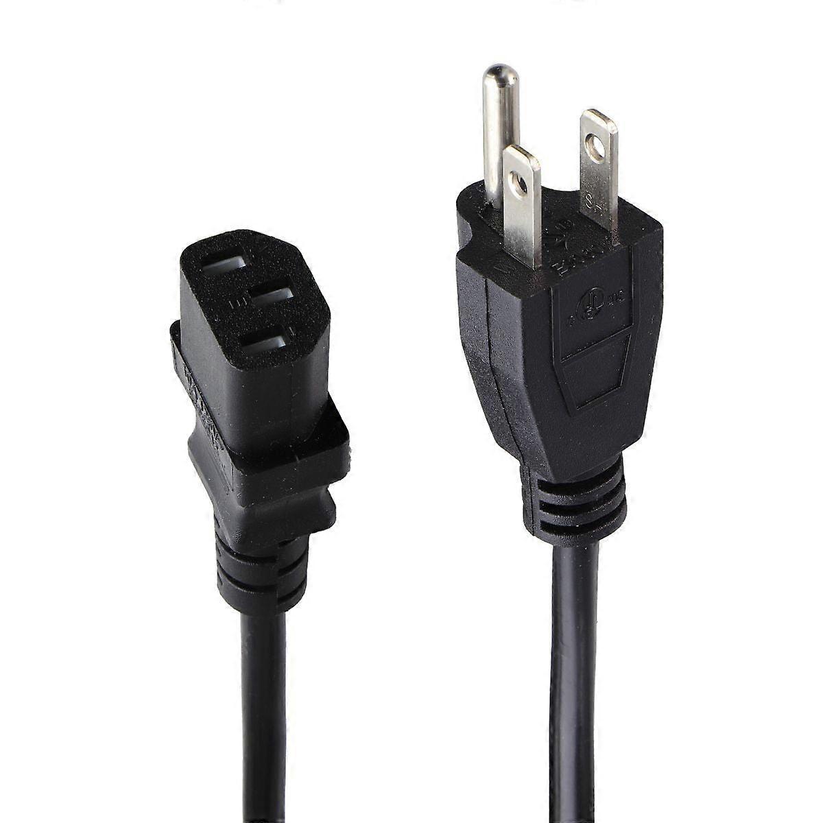 Generic & Mixed (3-Prong/Grounded) Power Supply AC Cables (Mixed Style/Length)