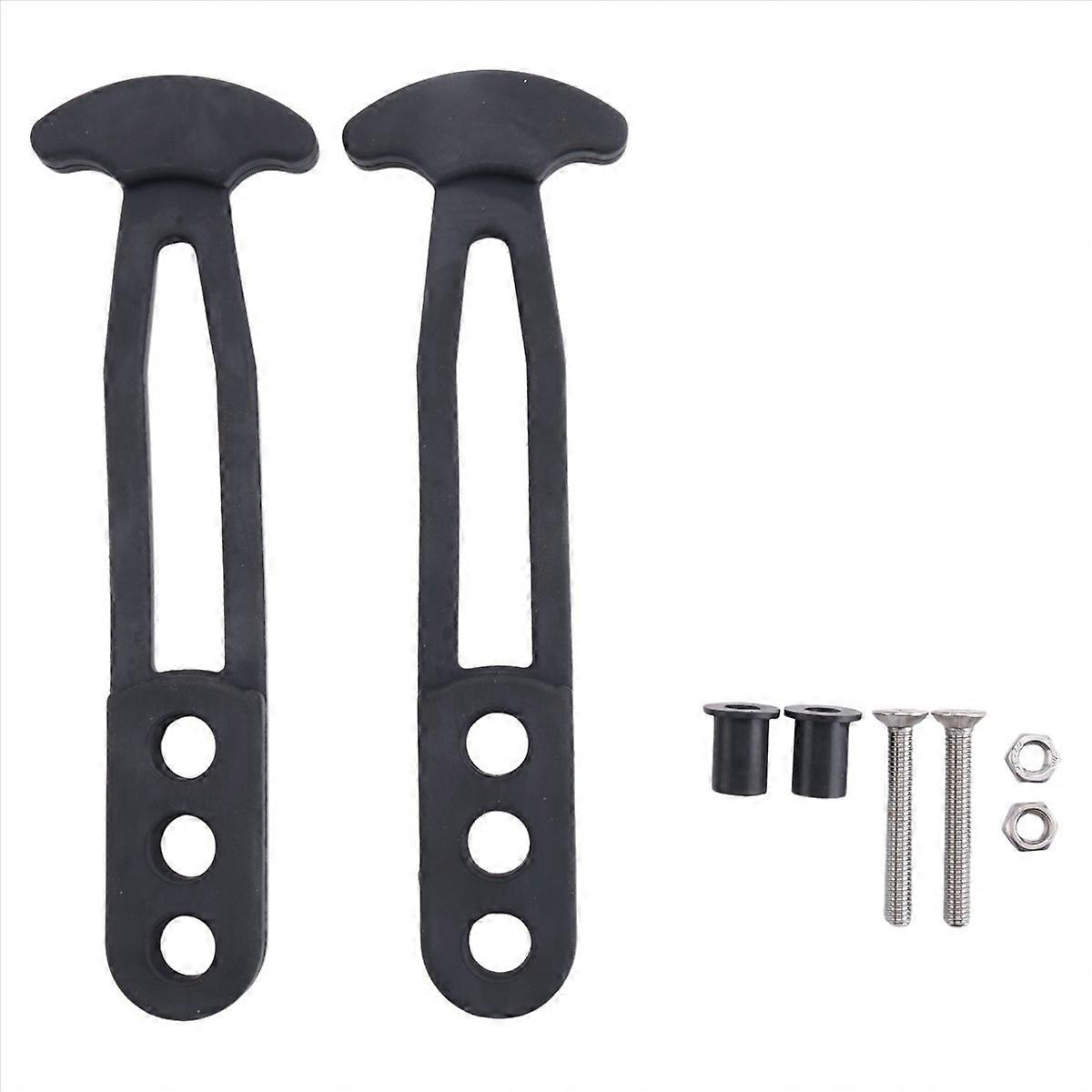 2 Pack Boat Telescoping Ladder Rubber Strap
