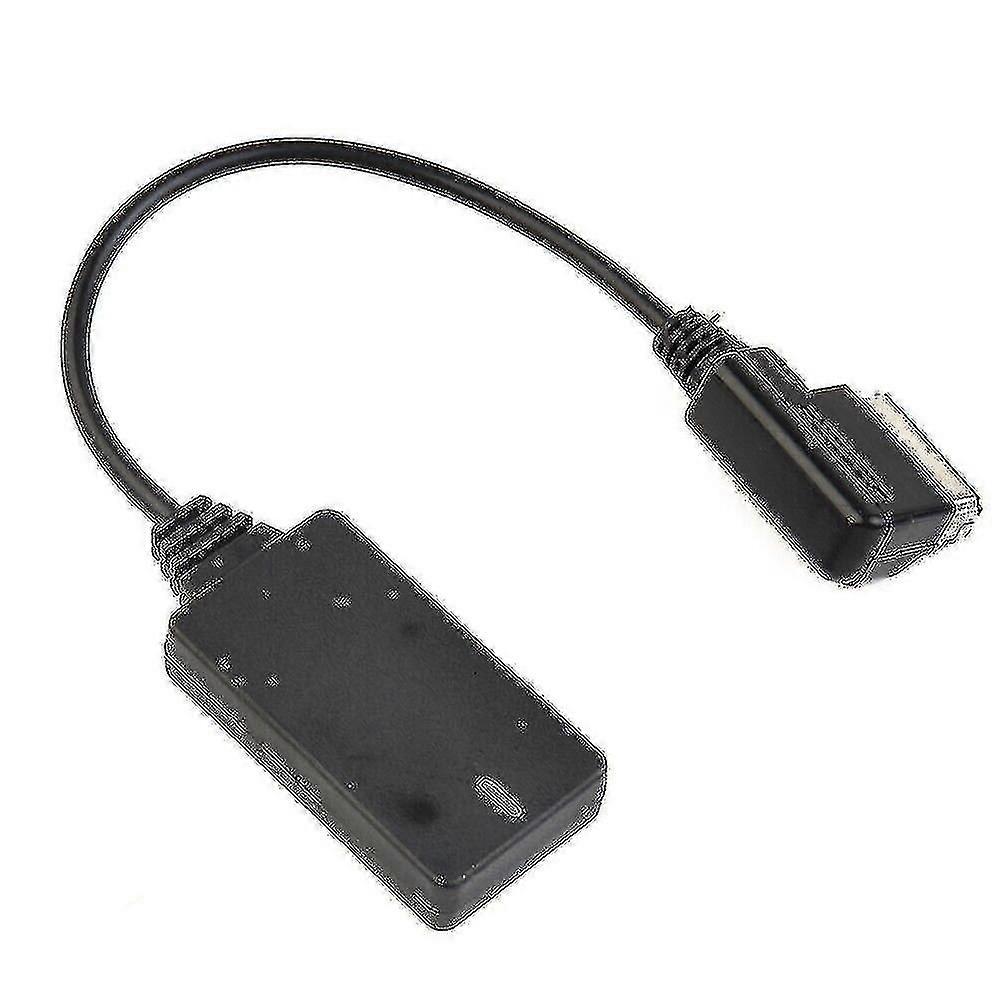 For A5 A6 A8 Q7 Ami Mmi Bluetooth Music Interface Aux-audio Cable Adapter New(black)(1pcs) TY