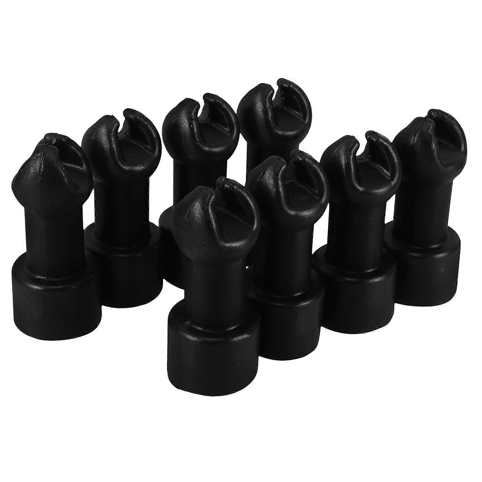 Plastic Trampoline Pole Caps Professional Rod Covers for Safety 8Pcs