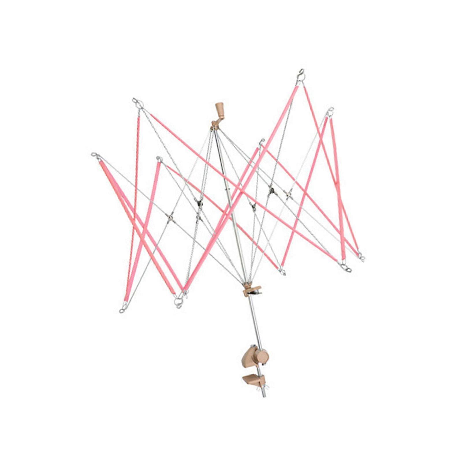 Permanent Thread Rolling Frame Double Substance Building For Efficient Fleece Preparation In Crafting Hobbies  pink