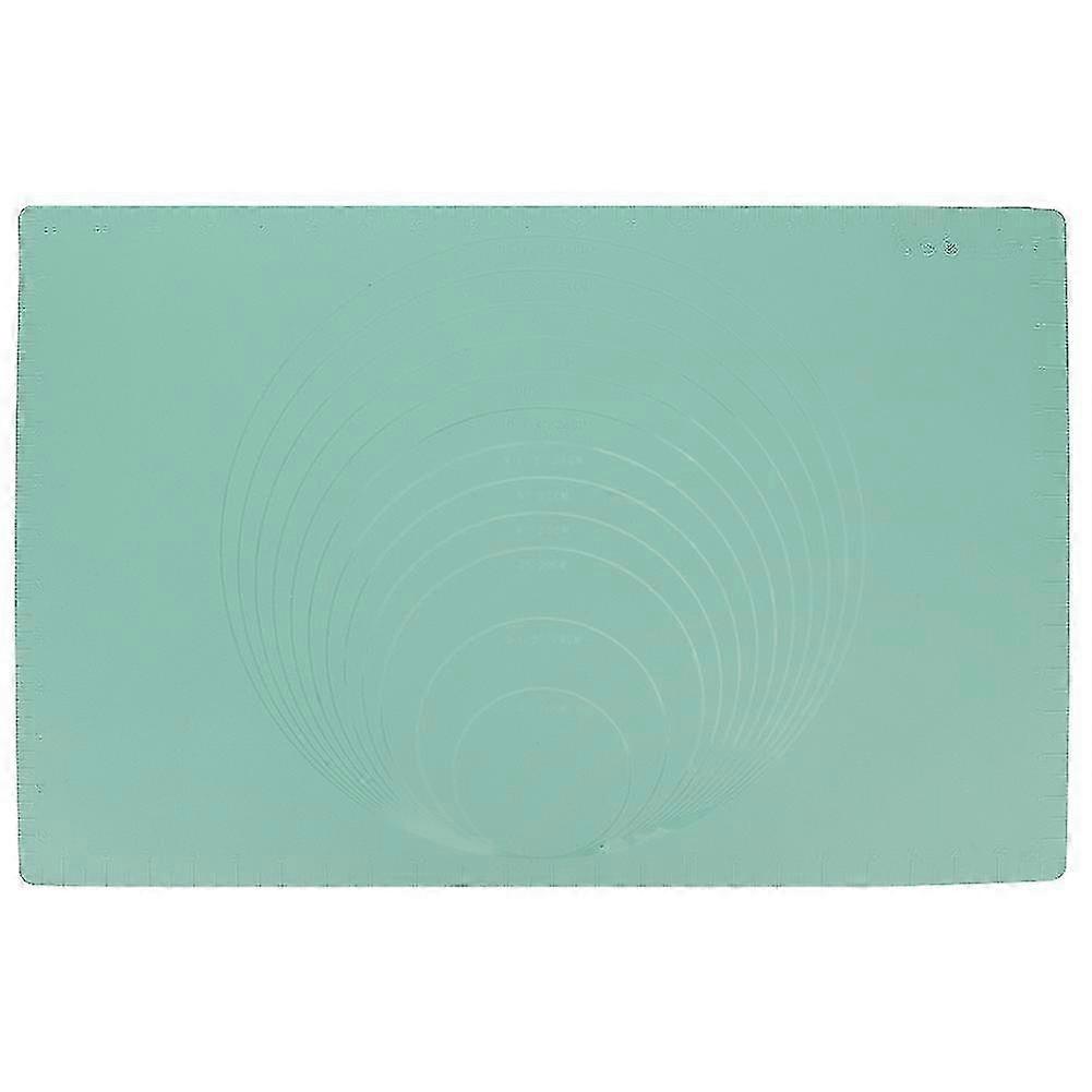 Reusable Baking Surface, Heat Resistant Silicone Mat For Rolling Out Dough, Non-Stick Pastry Mat With Circular Scale, Extra Large Silicone Baking