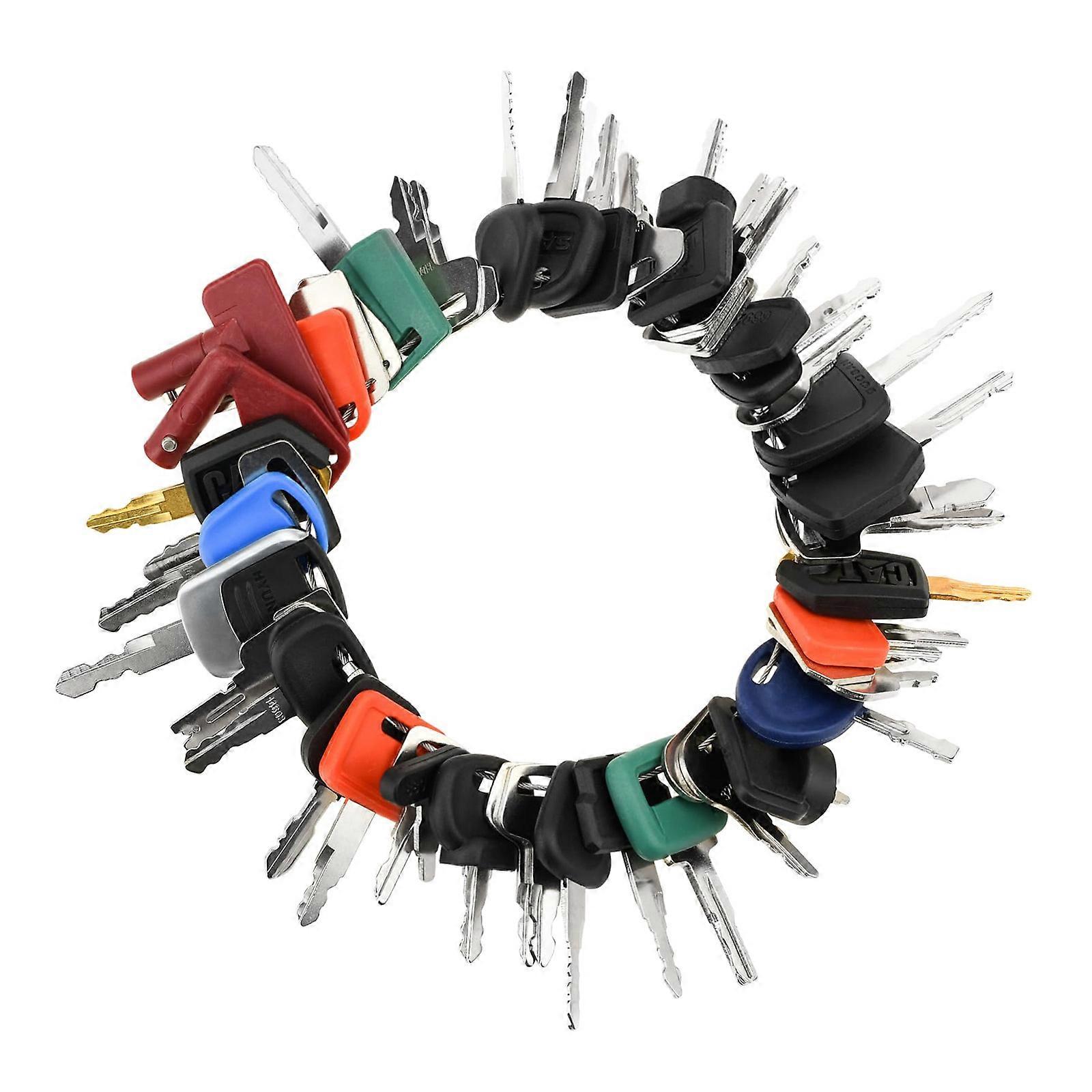 Heavy Equipment Main Key Kit Construction Agricultural Vehicle Compatibility Enhancing Productivity Toolbox Essential Multicolor