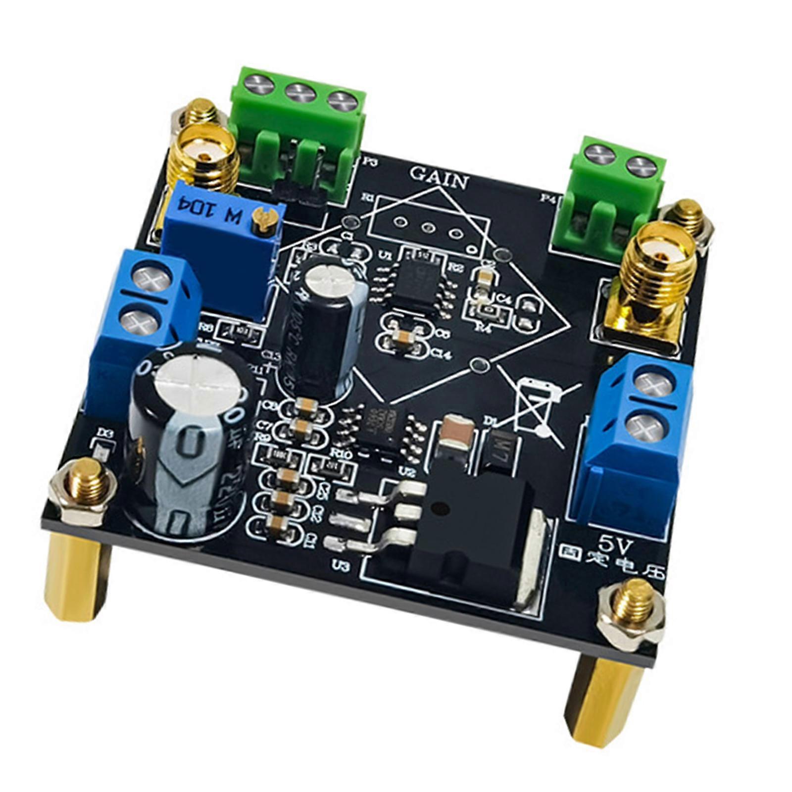 AD623 Microvolt Level Signal Amplifiers Circuit Board Featuring Stable Output Without Offsets Adjustment Required Multicolor
