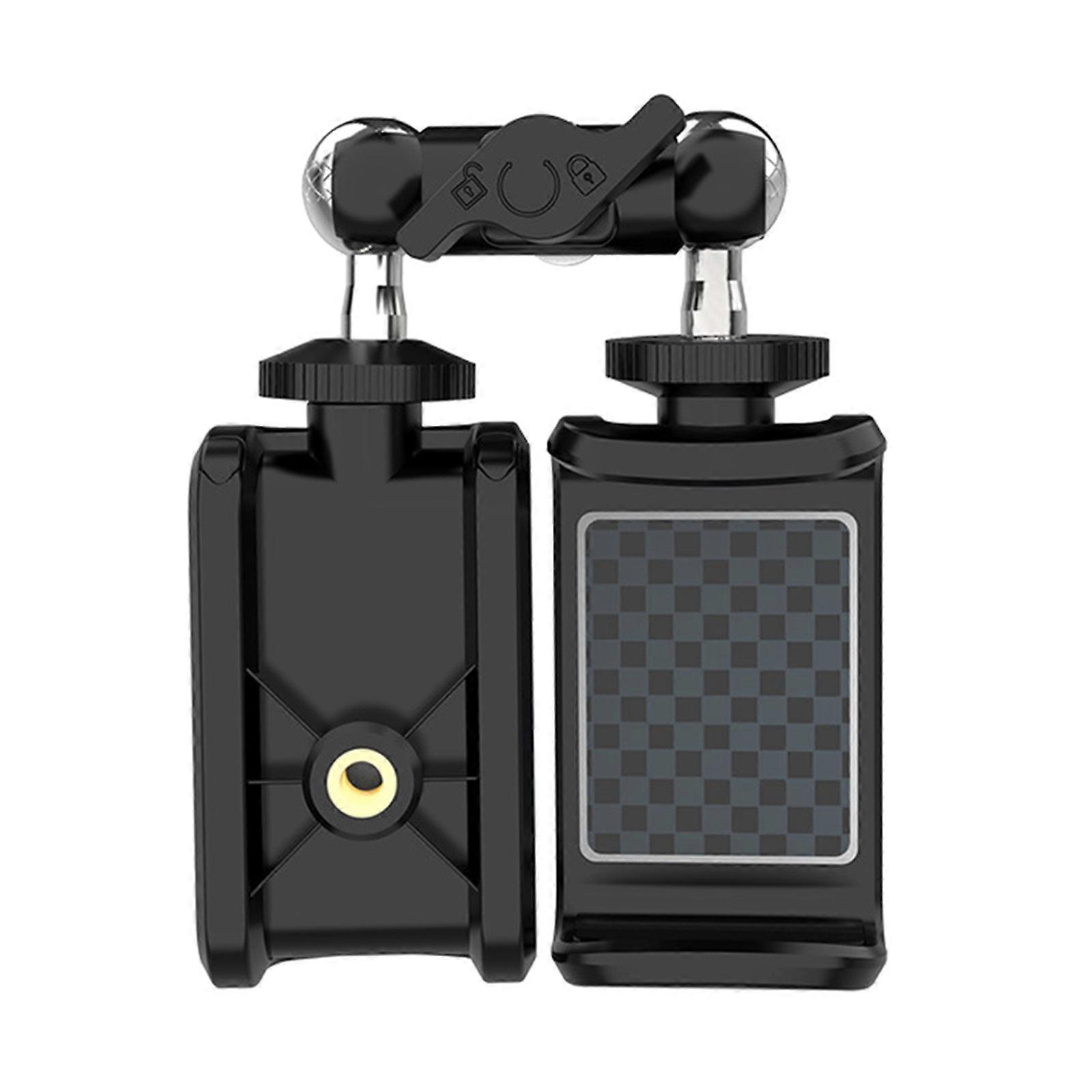 Quick Install Modifiable Phone Grip For Sports Enclosures Secure Recording During Baseball Softball Contests Multicolor